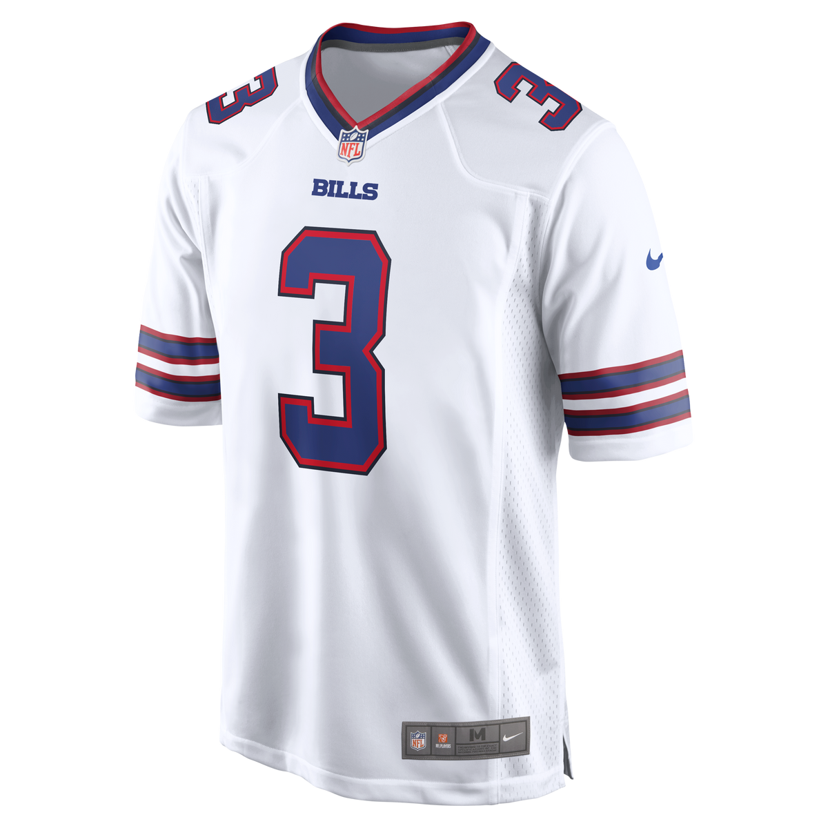 Men's Buffalo Bills Damar Hamlin White Jersey