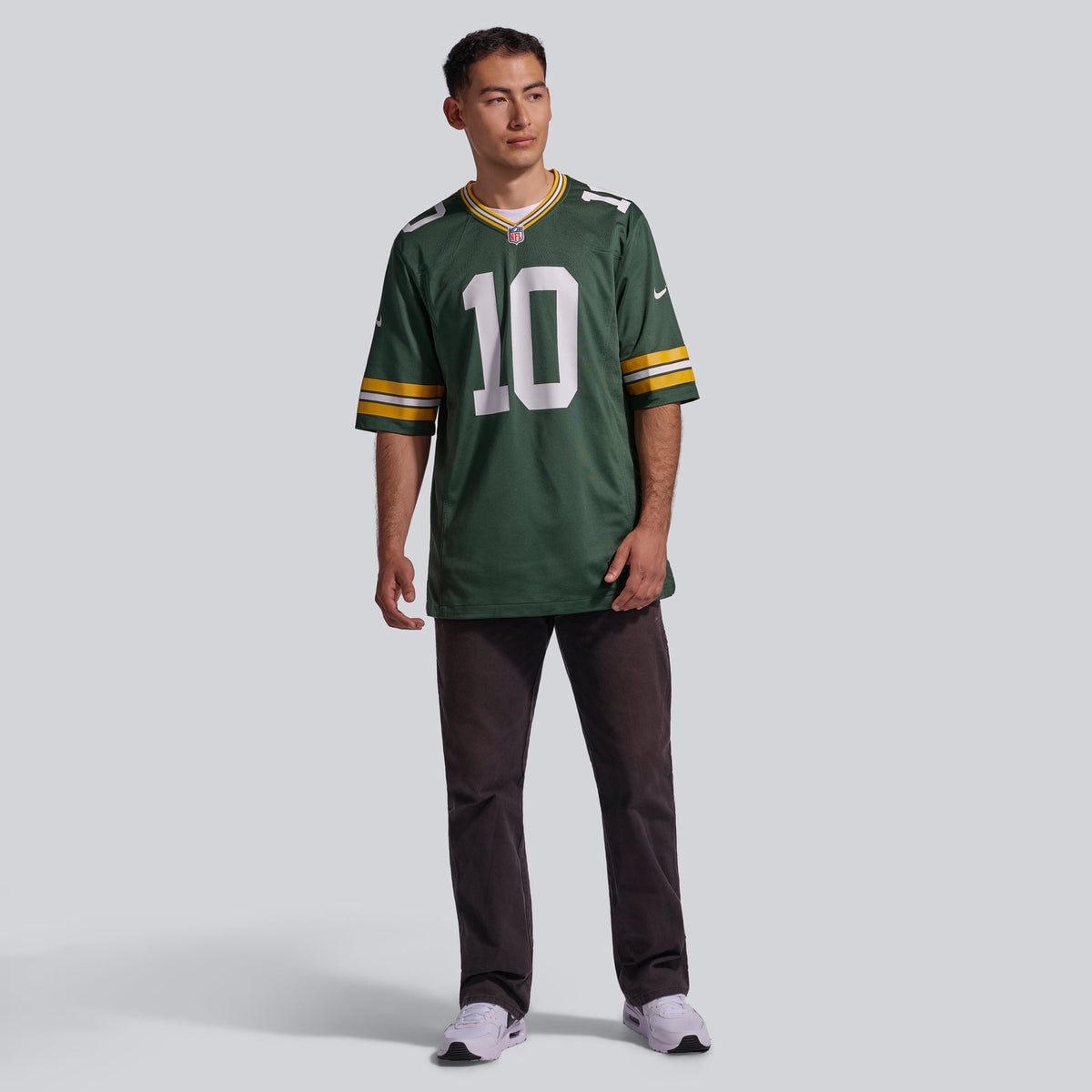Men's Green Bay Packers Love White Jersey