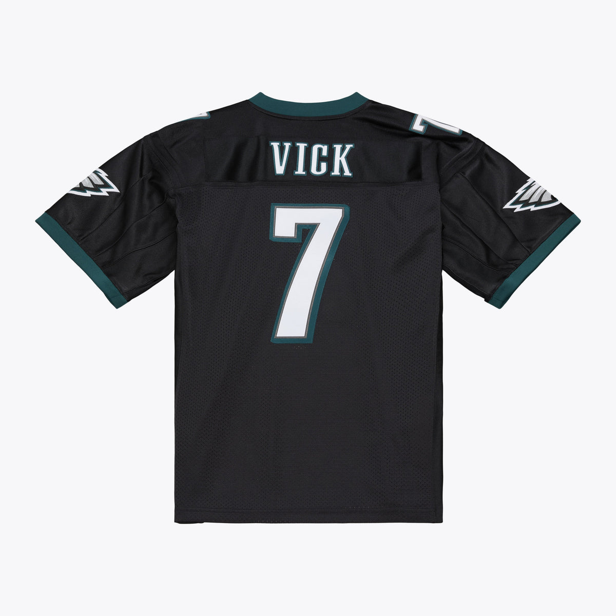Men's Philadelphia Eagles Michael Vick Black 2012 Throwback Jersey