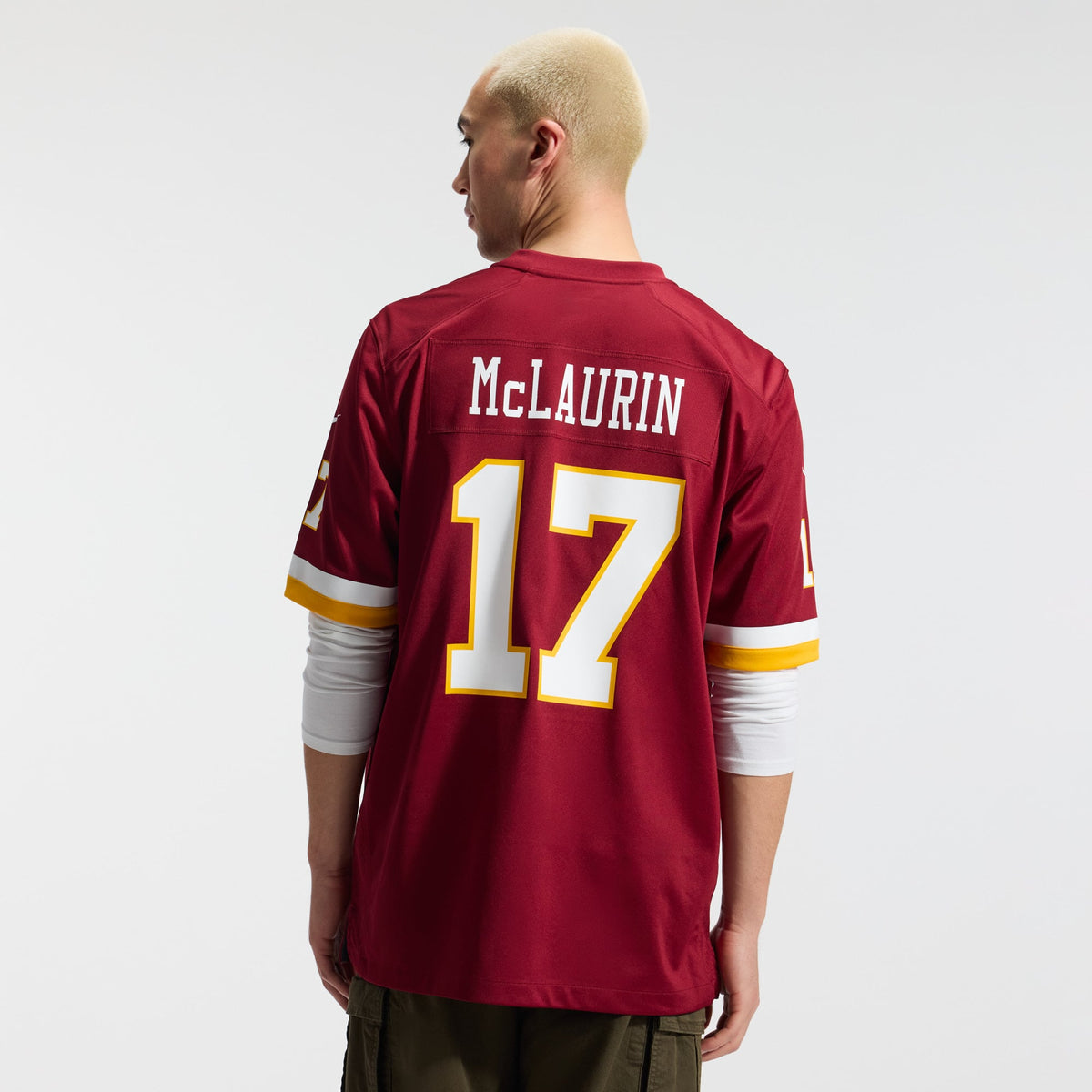 Hail Raiser Men's Washington Commanders Terry McLaurin Black Alternate Jersey
