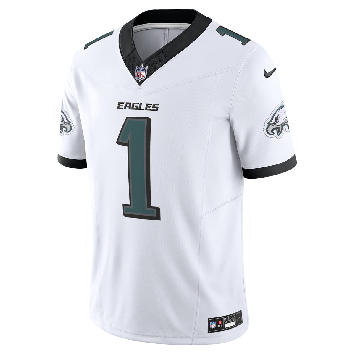 Men's Philadelphia Eagles Jalen Hurts Black Alternate Jersey