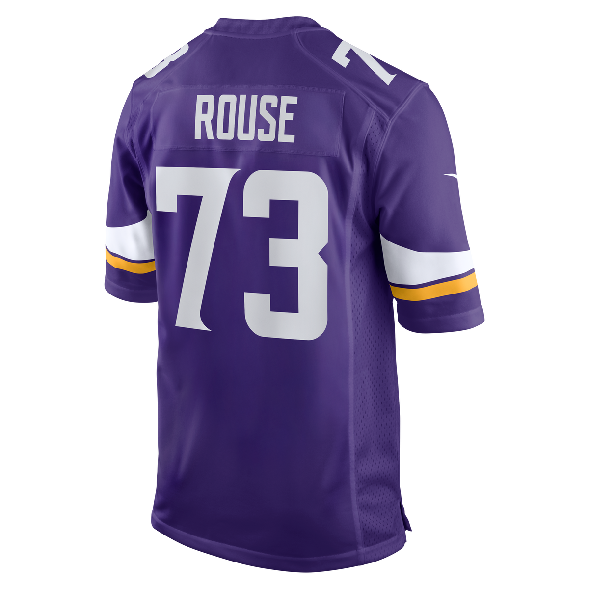 Men's Minnesota Vikings Walter Rouse Purple Team Jersey