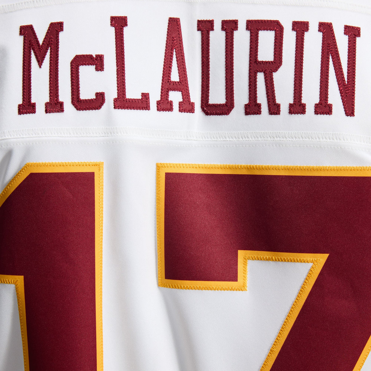 Men's Washington Commanders Terry McLaurin White Stitched Jersey