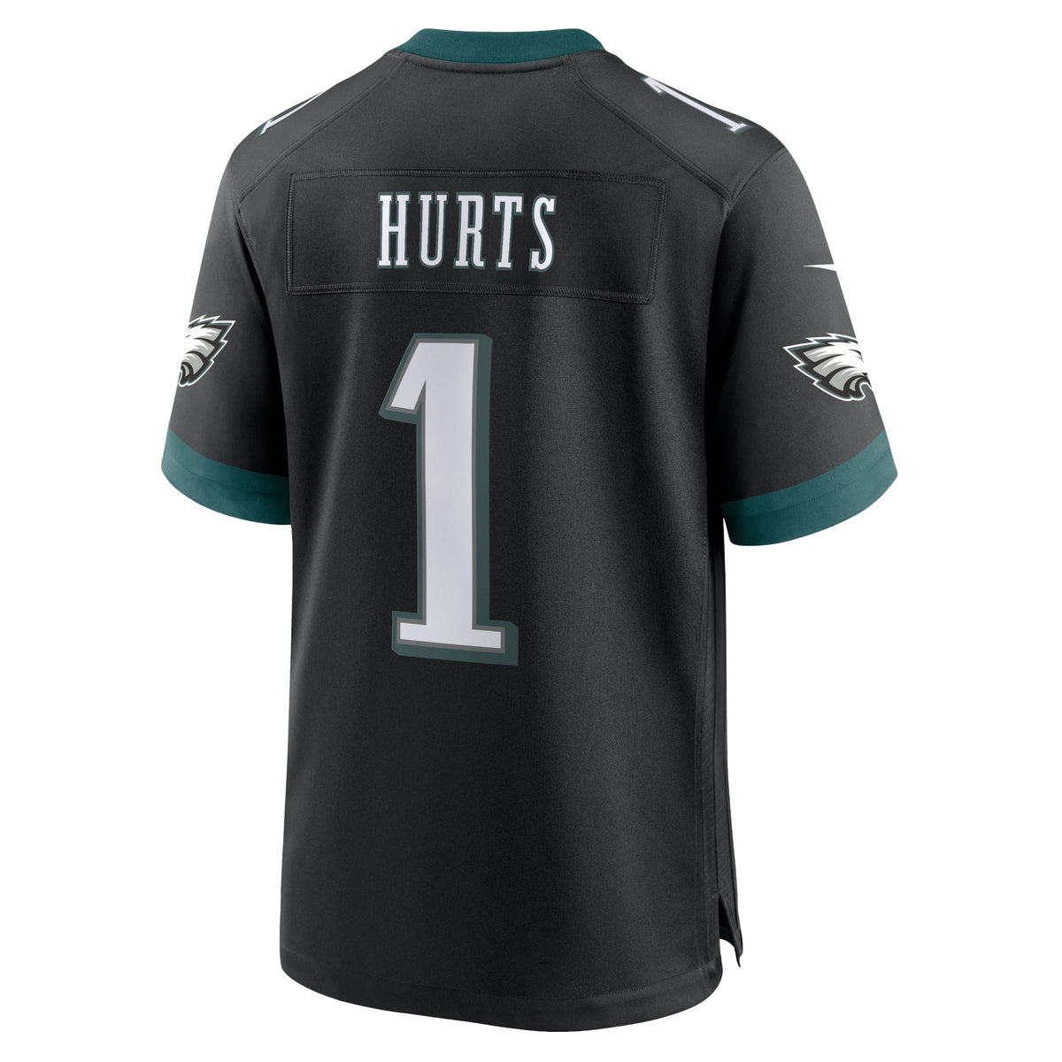 Men's Philadelphia Eagles Jalen Hurts Black Alternate Jersey