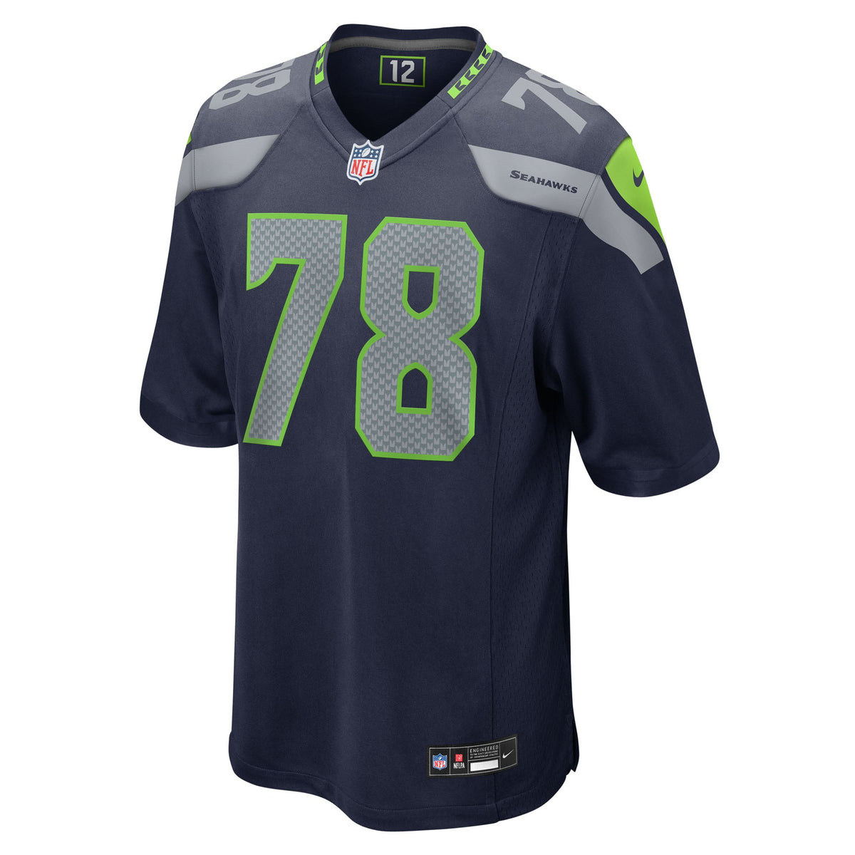 Men's Seattle Seahawks Mason Richman College Navy Team Jersey
