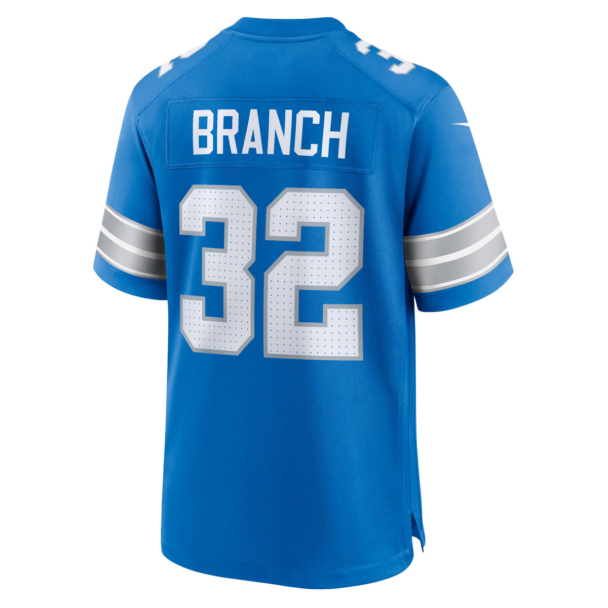 Men's Detroit Lions Brian Branch Blue Jersey