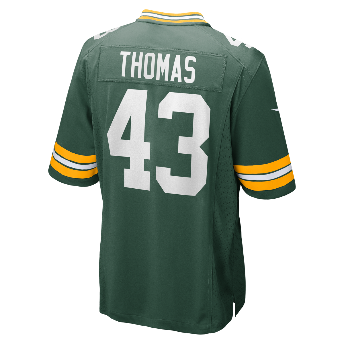 Men's Green Bay Packers Kiondre Thomas Green Game Player Jersey