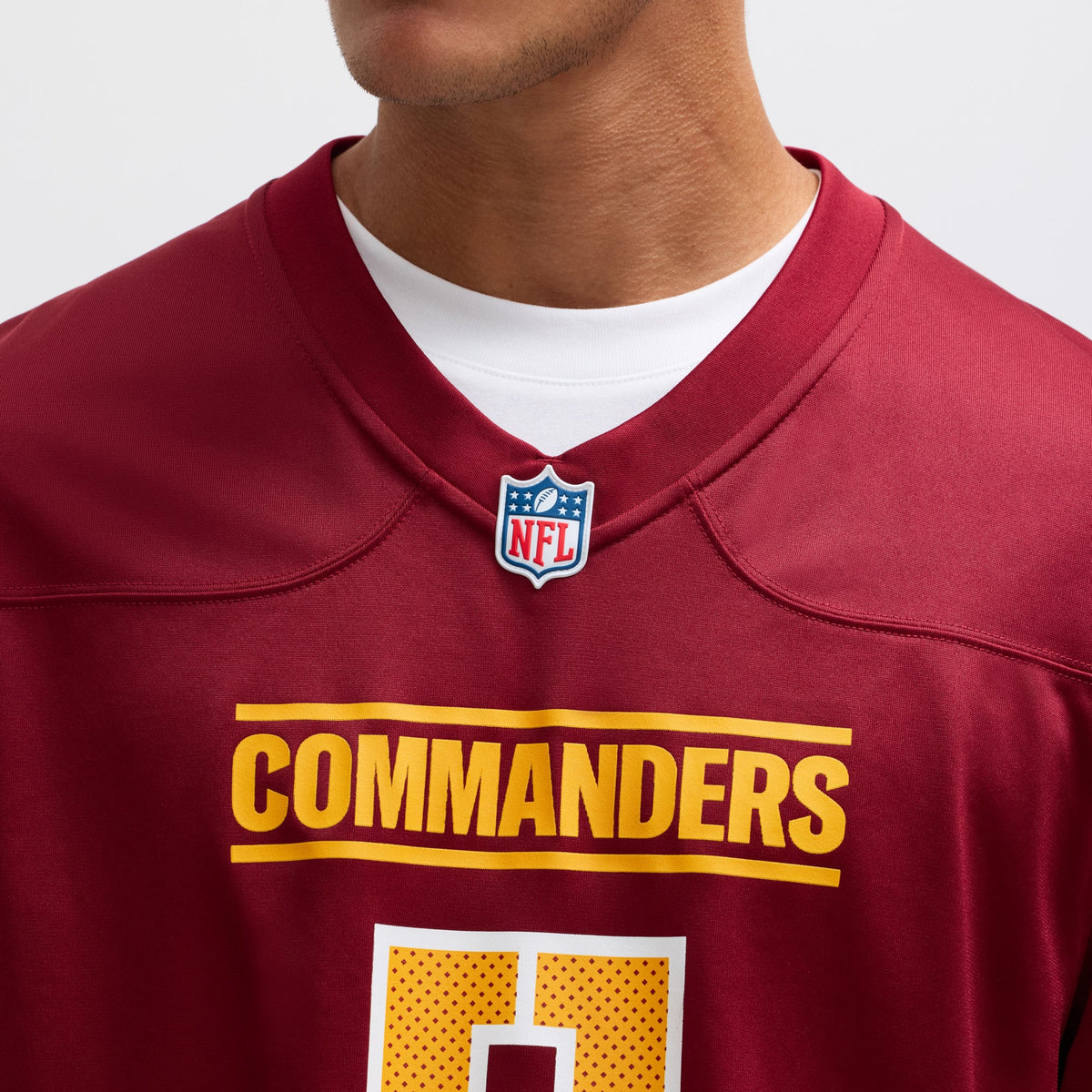 Men's Washington Commanders Jayden Daniels Black Alternate Game Player Jersey