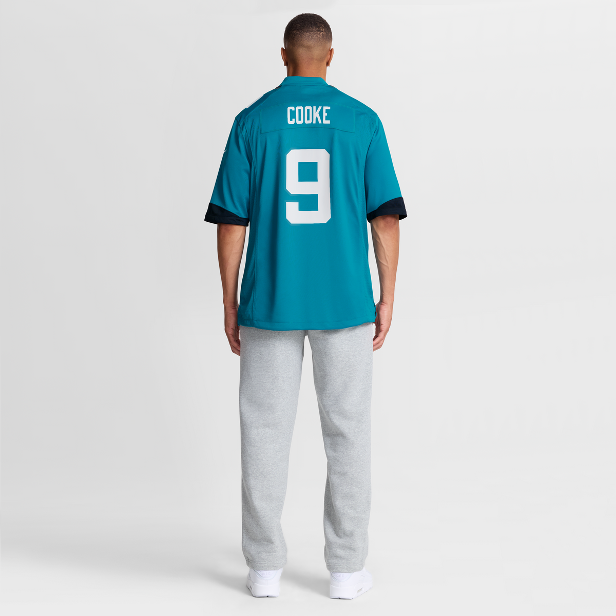 Men's Jacksonville Jaguars Logan Cooke Black Jersey