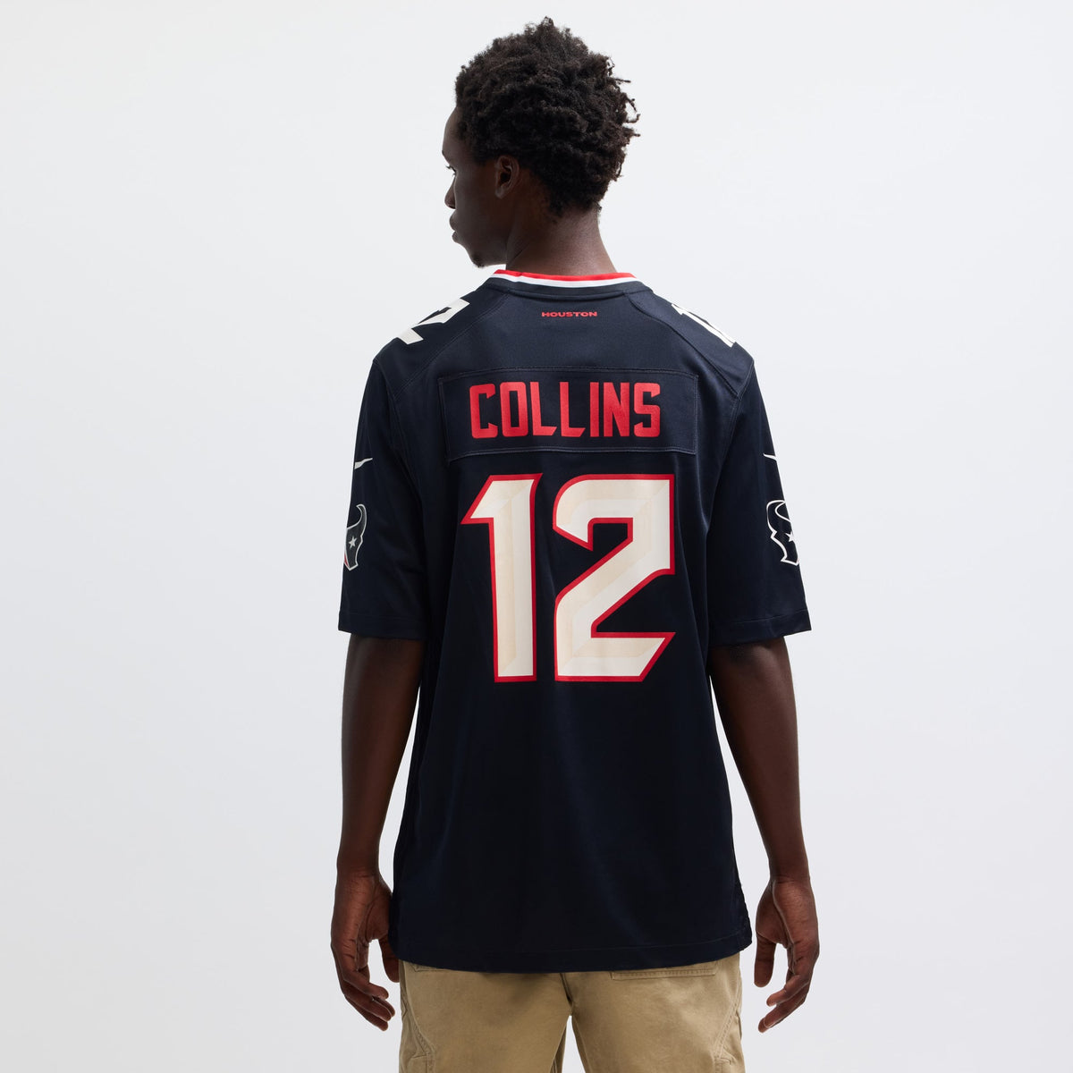 Men's Houston Texans Nico Collins White Jersey