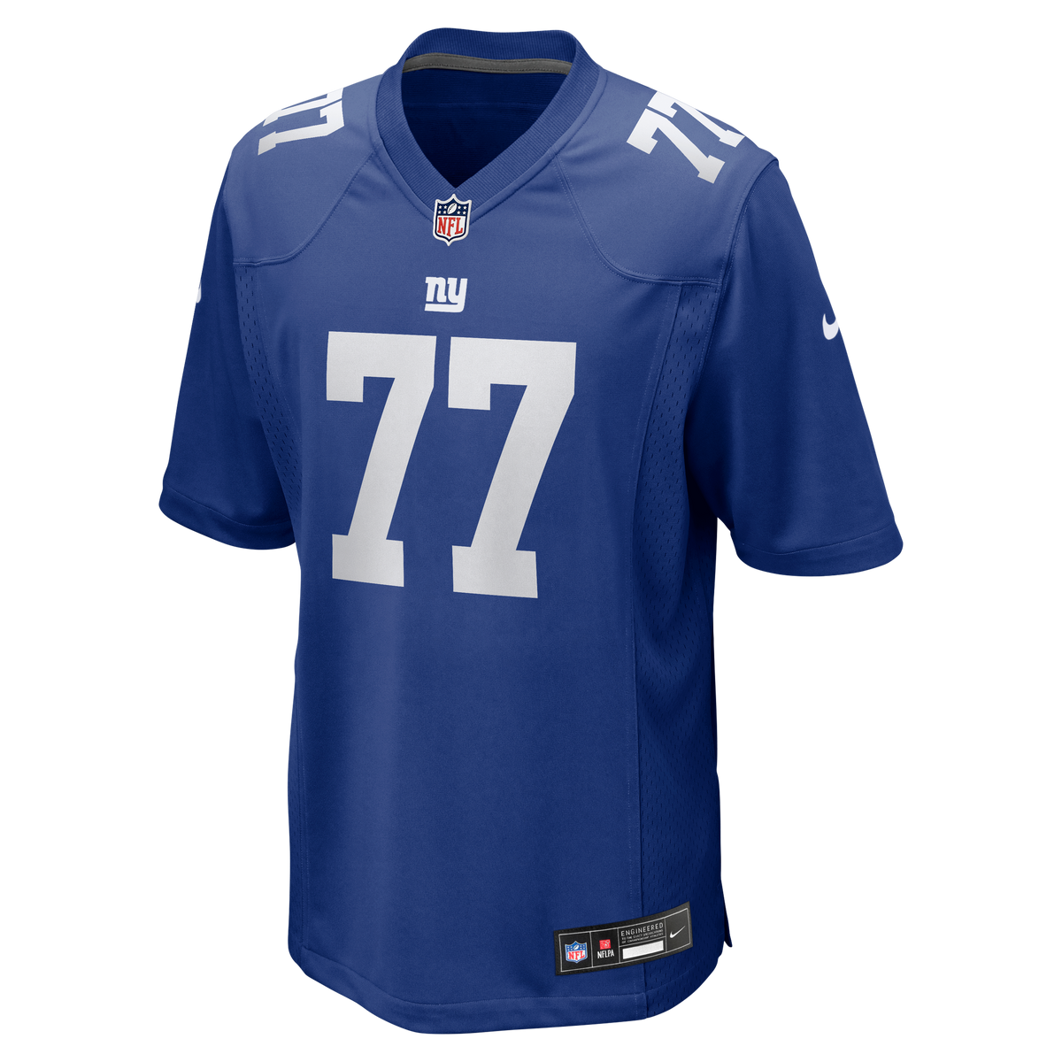 Men's New York Giants Daniel Faalele Royal Team Jersey