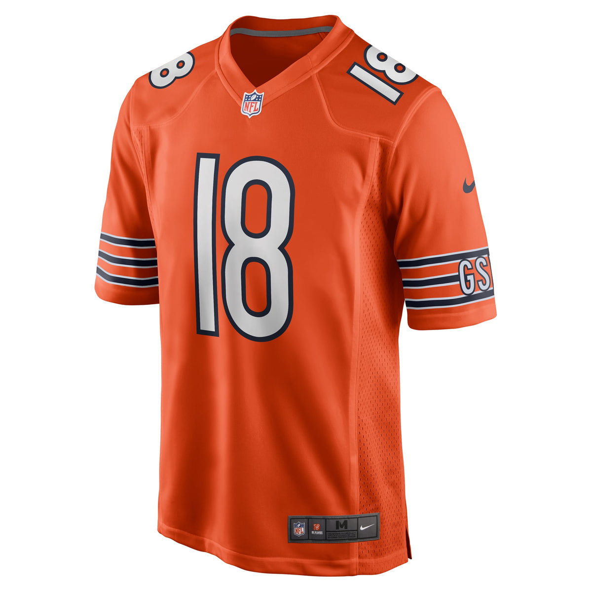 Men's Chicago Bears Caleb Williams White First Round Pick Player Jersey