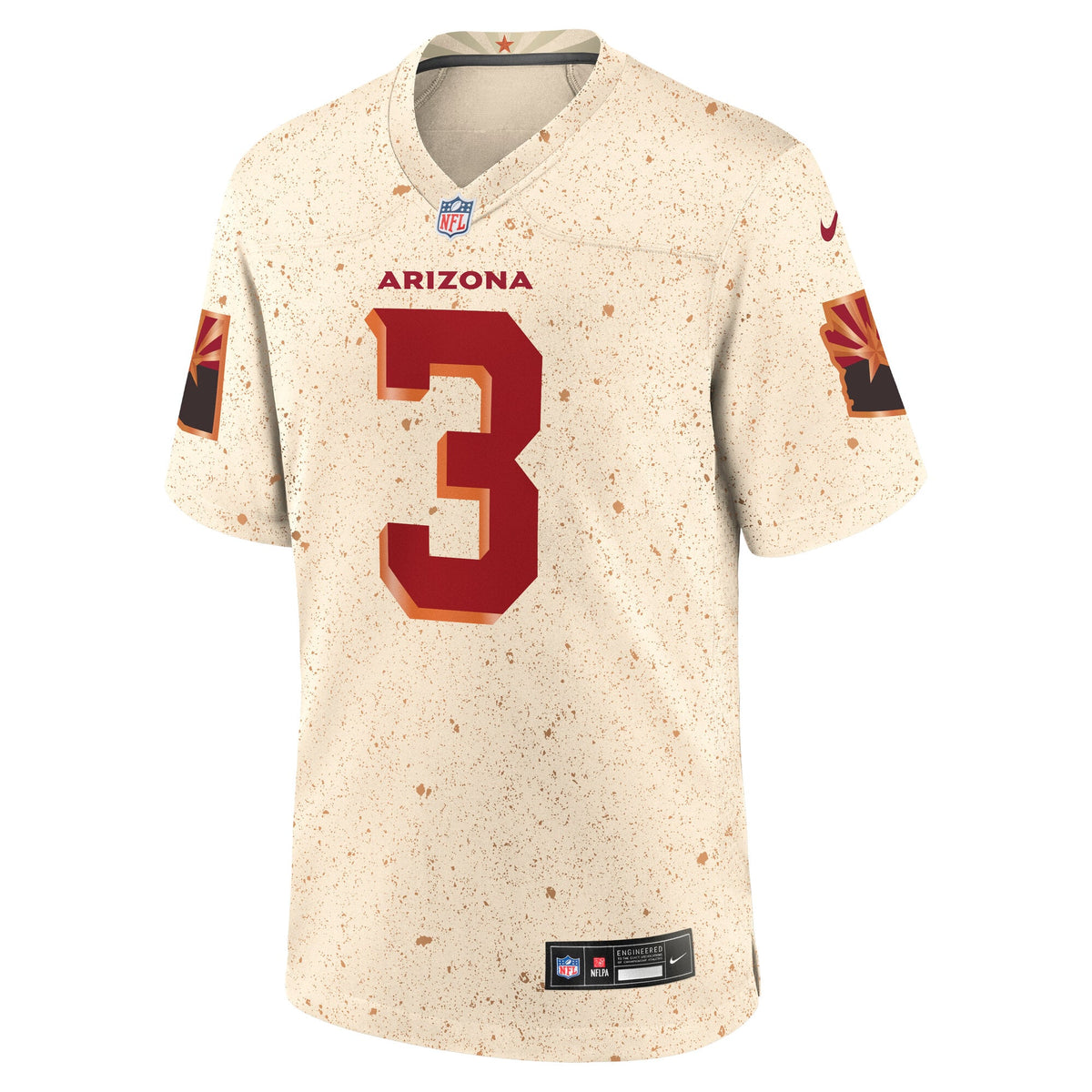 Men's Arizona Cardinals Budda Baker Natural Rivalries Collection Jersey