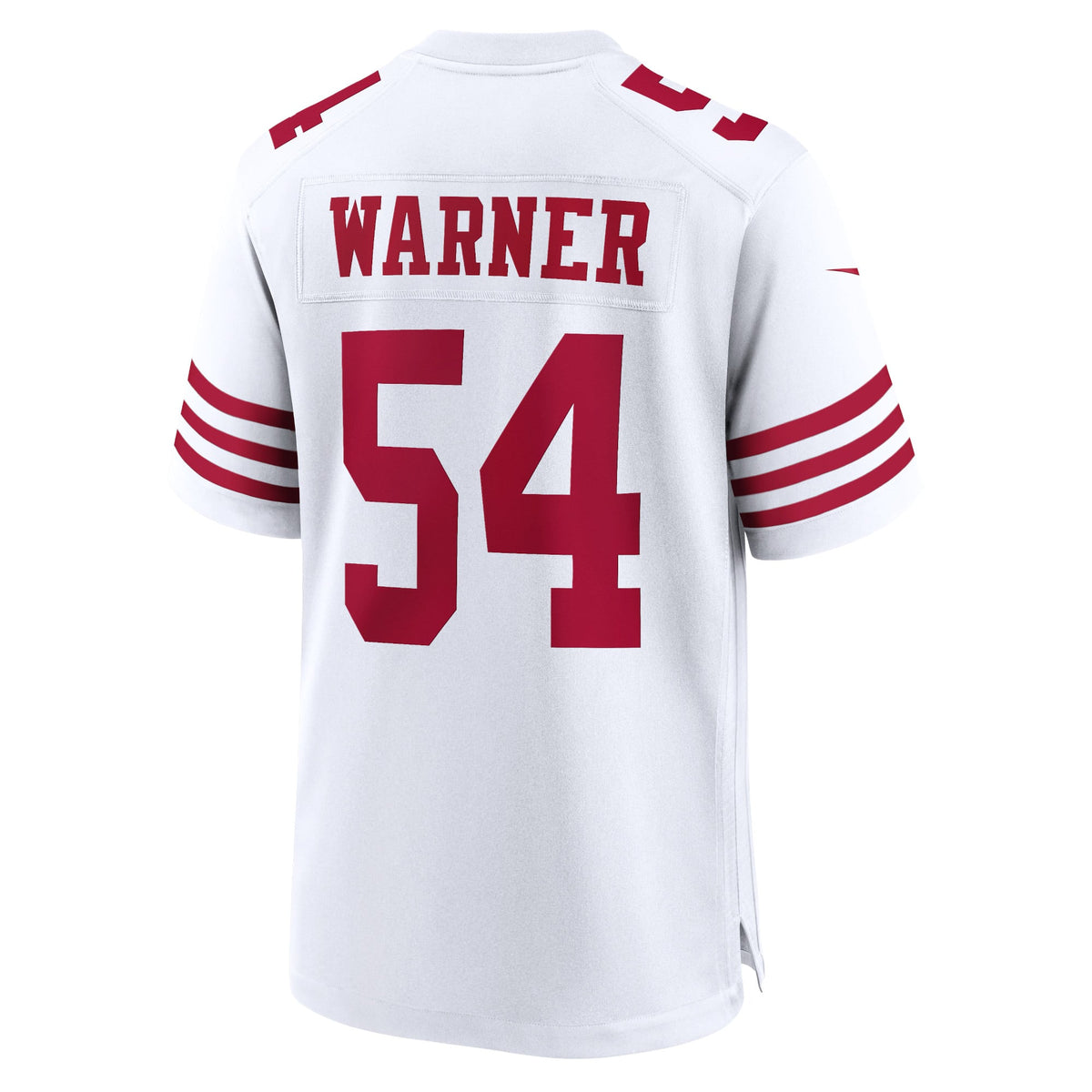 Men's San Francisco 49ers Fred Warner White Player Jersey