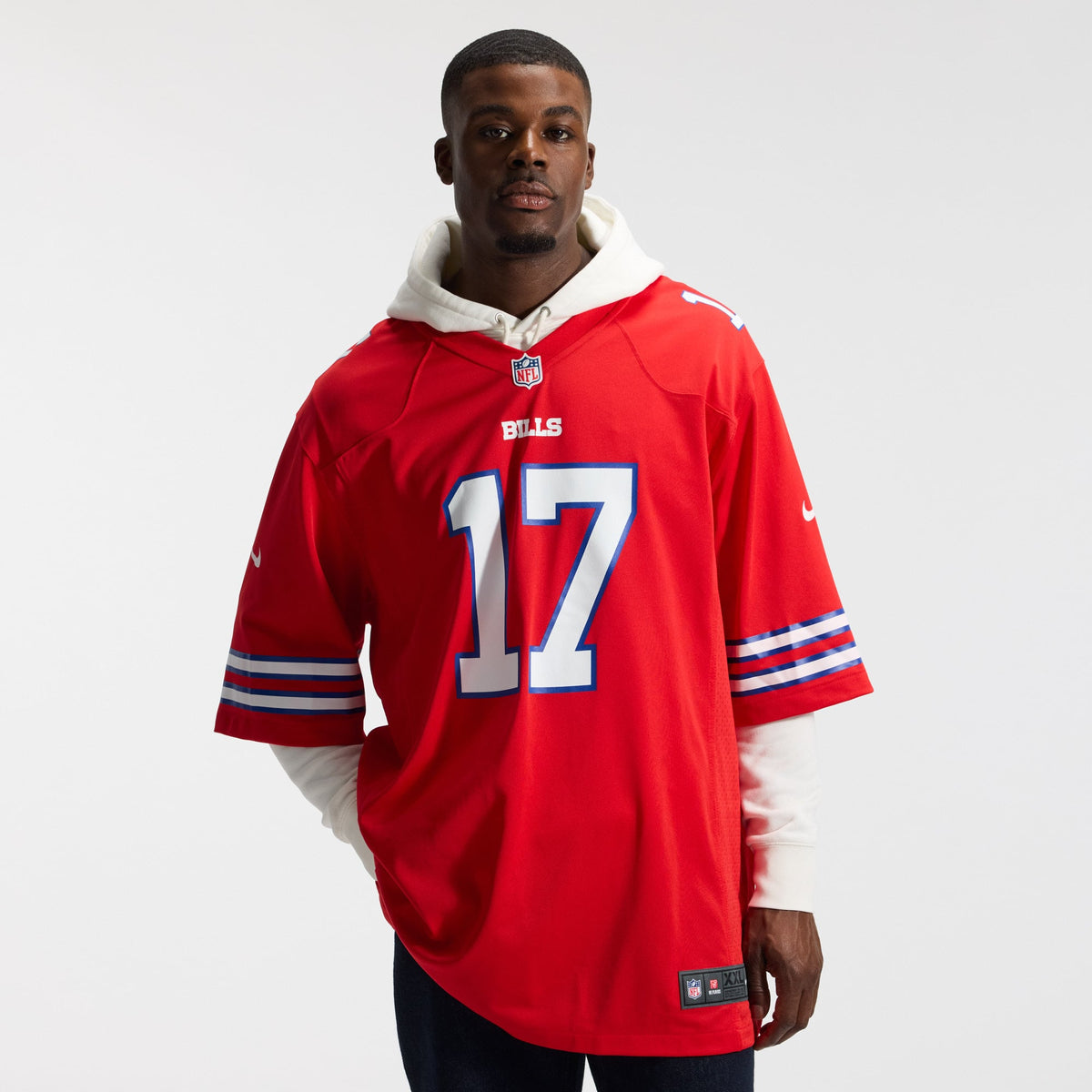 Men's Buffalo Bills Josh Allen Royal Team Game Player Jersey