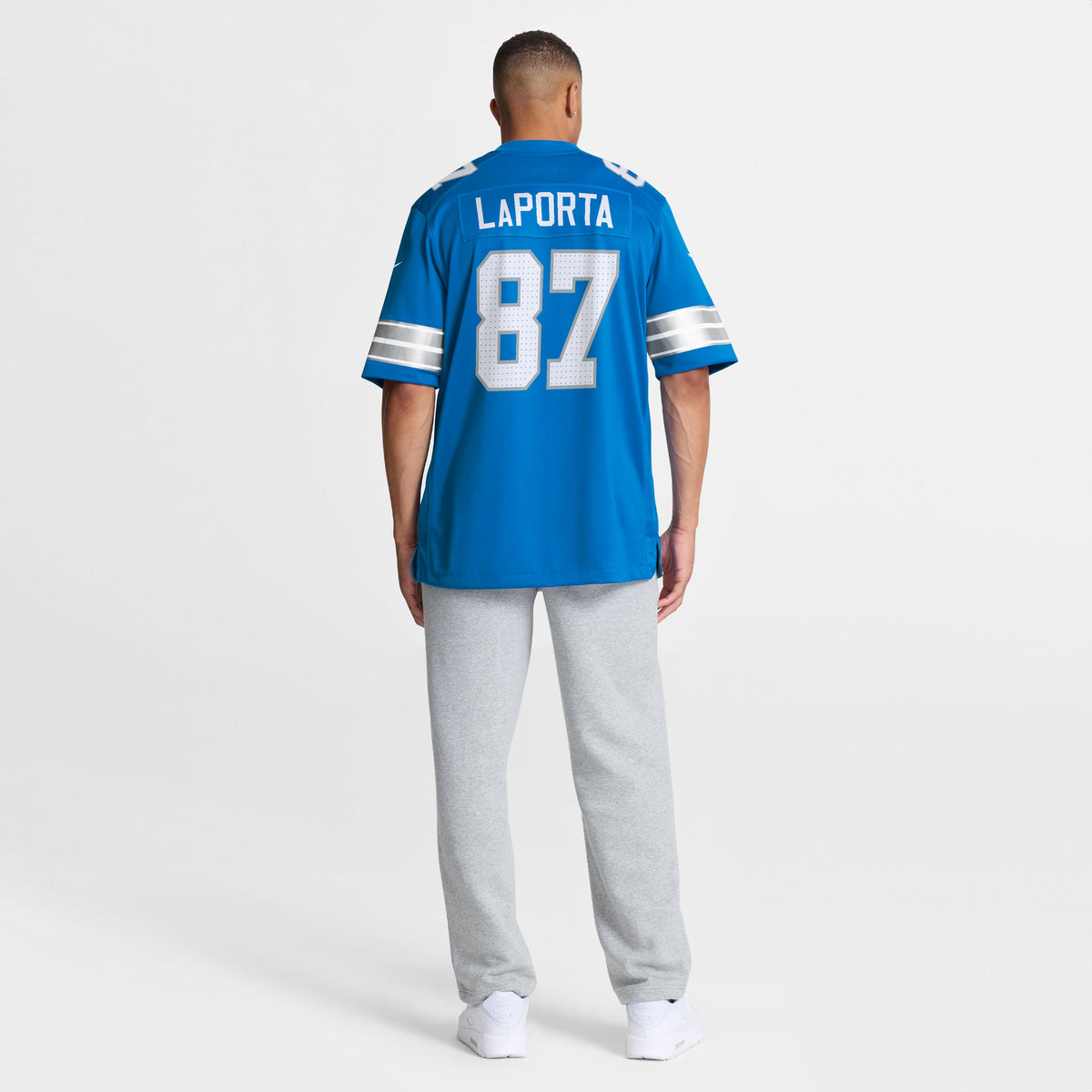Men's Detroit Lions Sam LaPorta Black 2nd Alternate Jersey