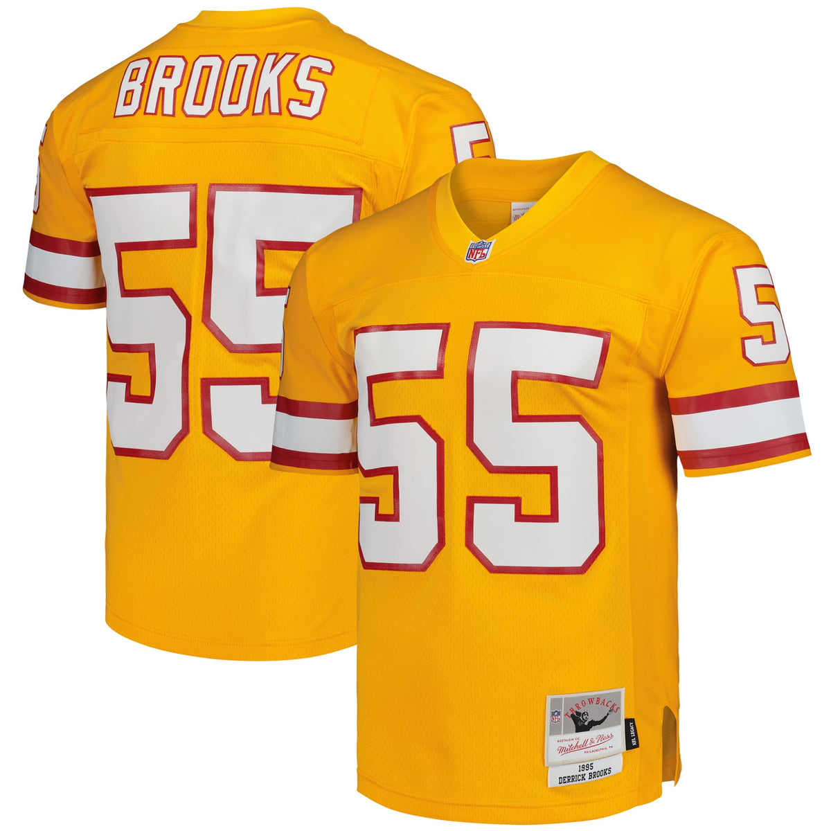 Men's Tampa Bay Buccaneers Derrick Brooks Red Legacy Replica Jersey