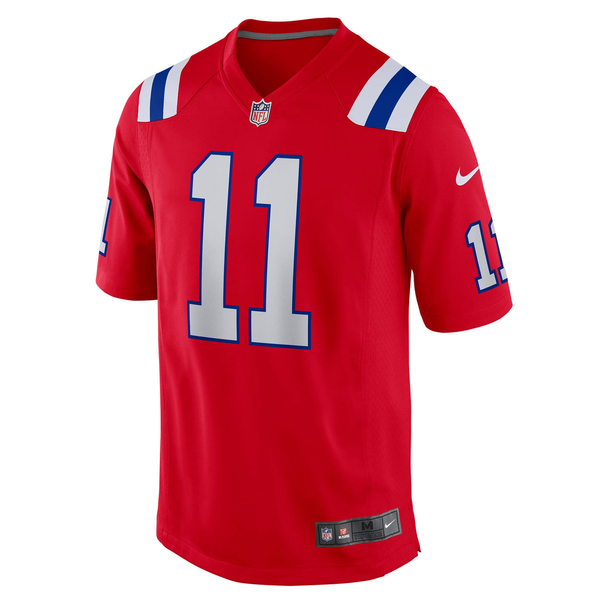 Men's New England Patriots Drew Bledsoe Navy Game Retired Player Jersey