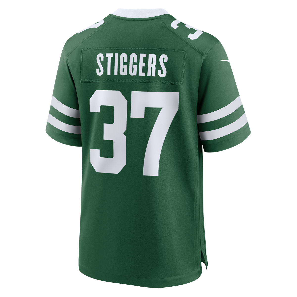 Men's New York Jets Qwan'tez Stiggers Legacy Green Team Jersey