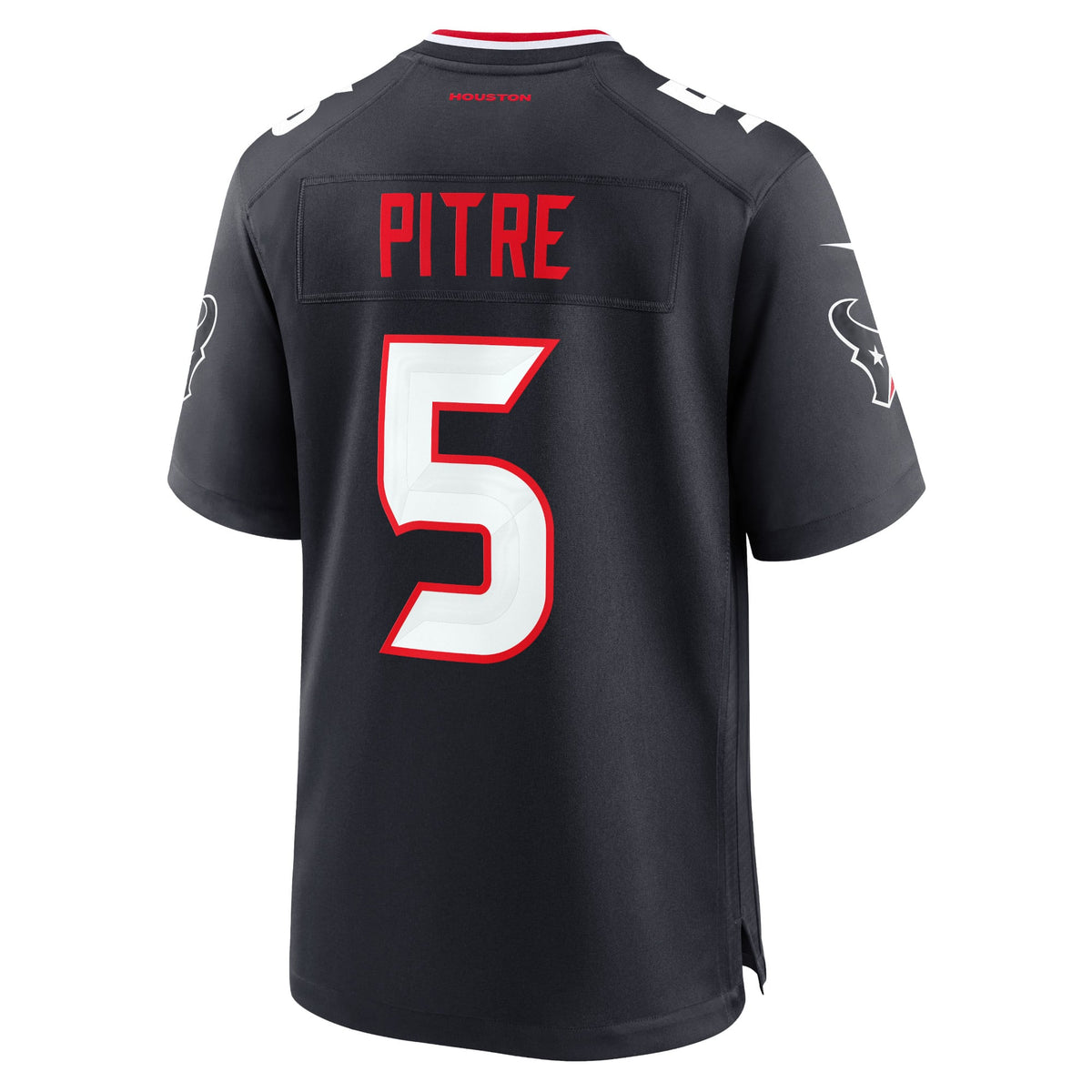 Men's Houston Texans Jalen Pitre Red Alternate Jersey