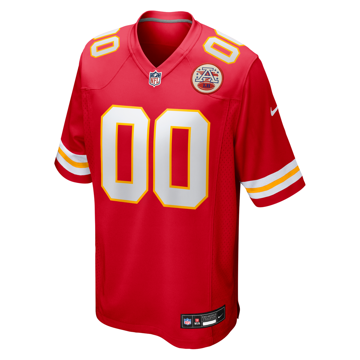 Men's Kansas City Chiefs Justin Fields Red Jersey