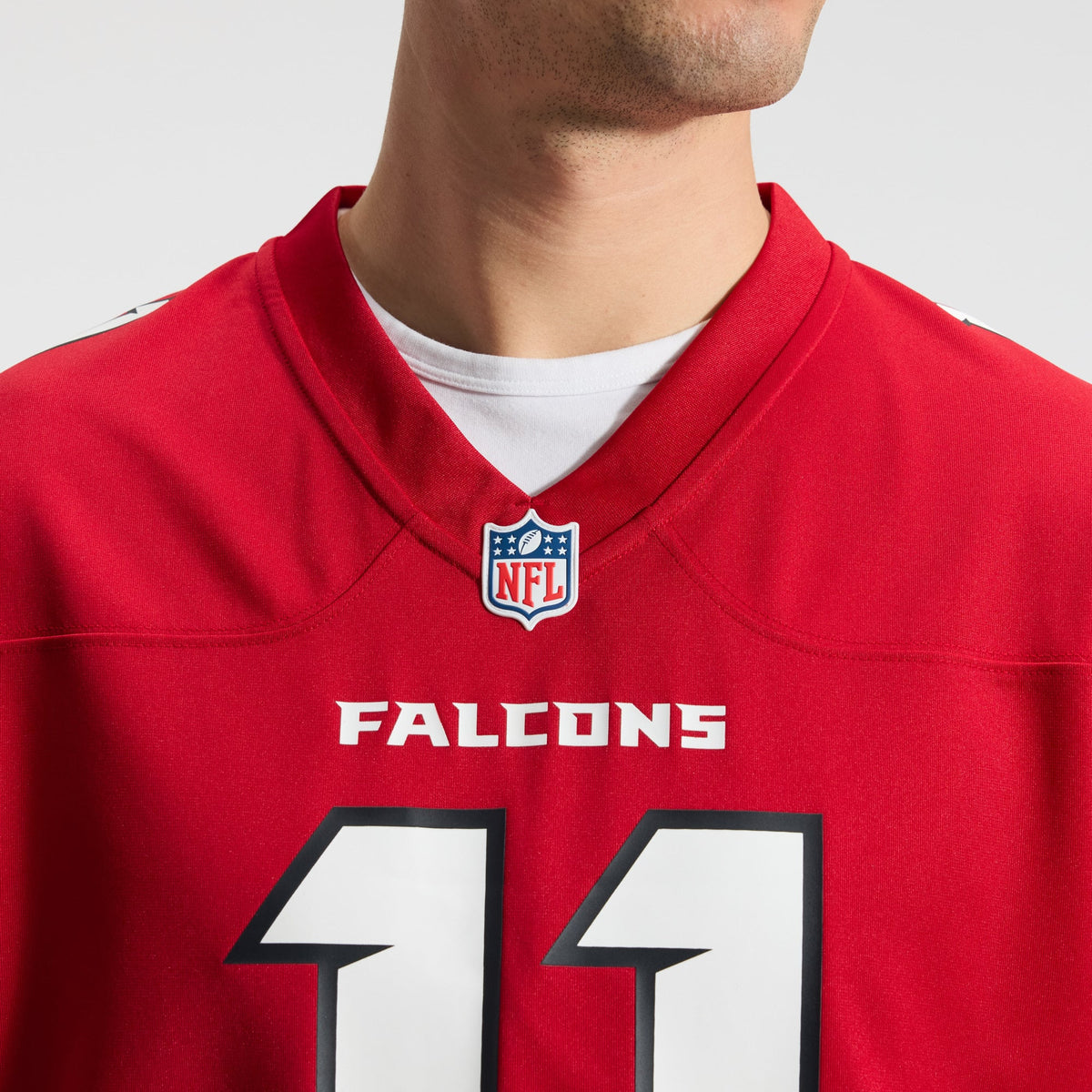 Men's Atlanta Falcons Jalon Walker White Jersey