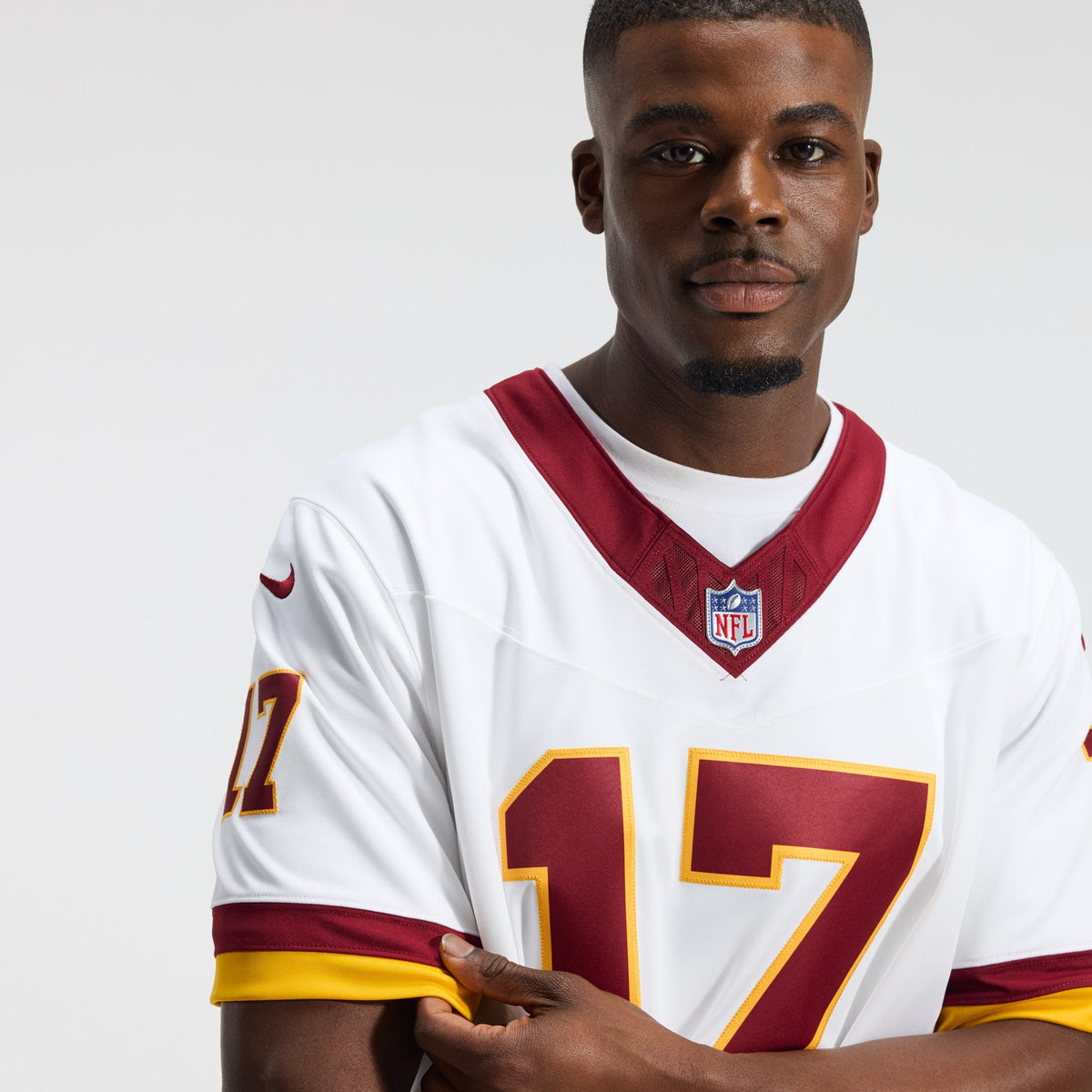 Men's Washington Commanders Terry McLaurin White Stitched Jersey