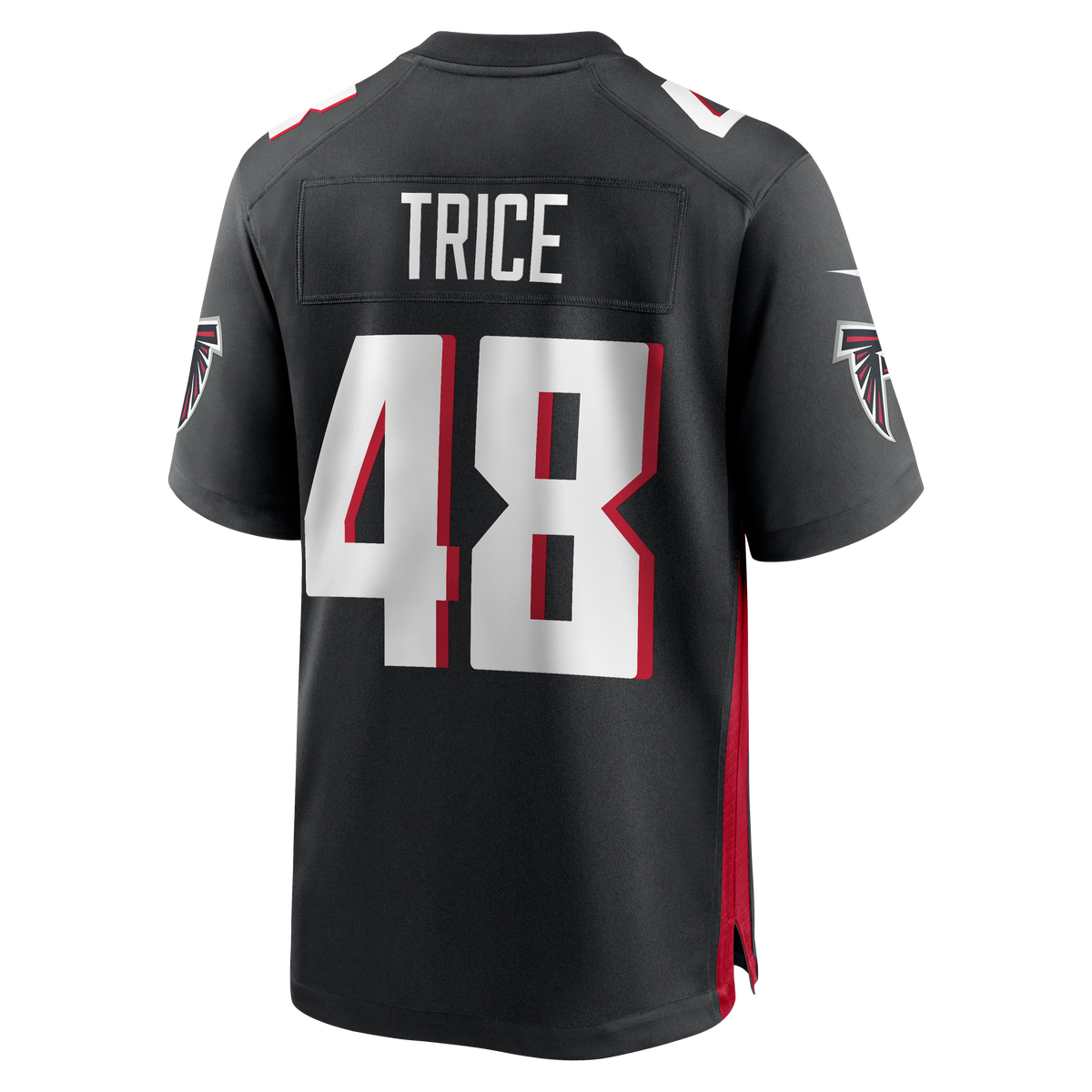 Men's Atlanta Falcons Bralen Trice Black Team Jersey