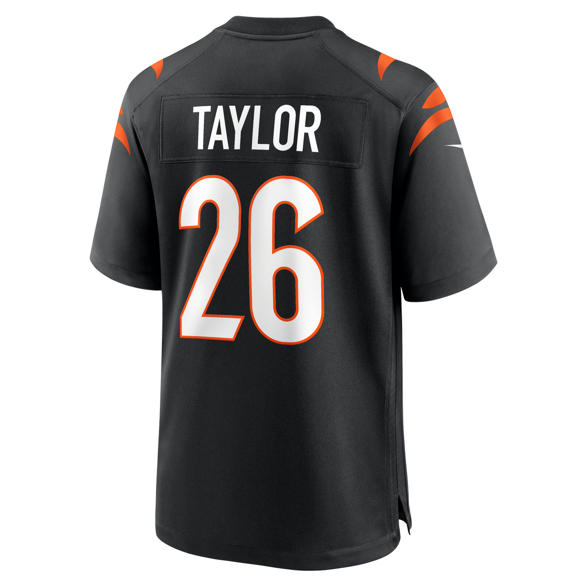 Men's Cincinnati Bengals Ja'Sir Taylor Black Team Jersey