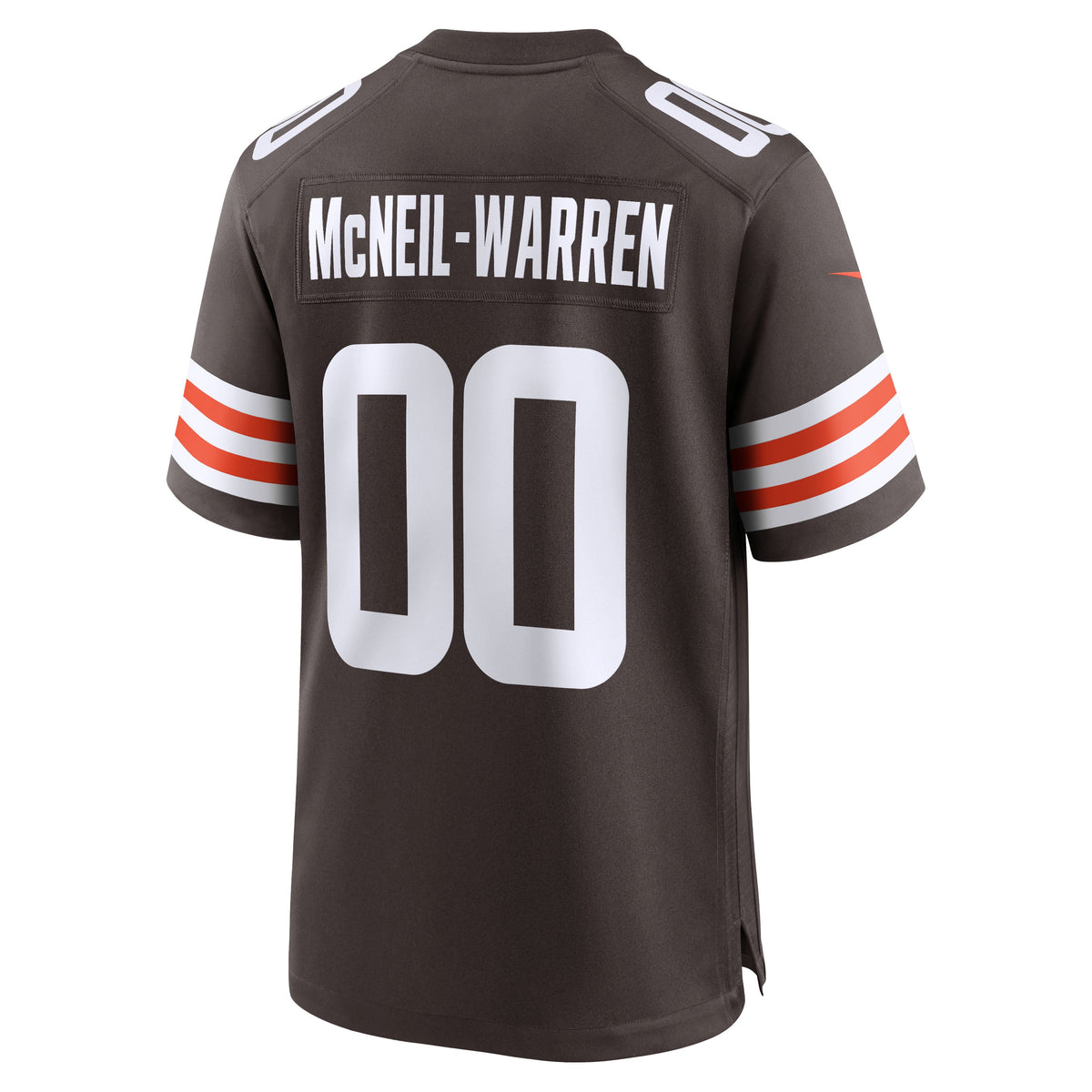 Men's Cleveland Browns Emmanuel McNeil Warren Brown Jersey