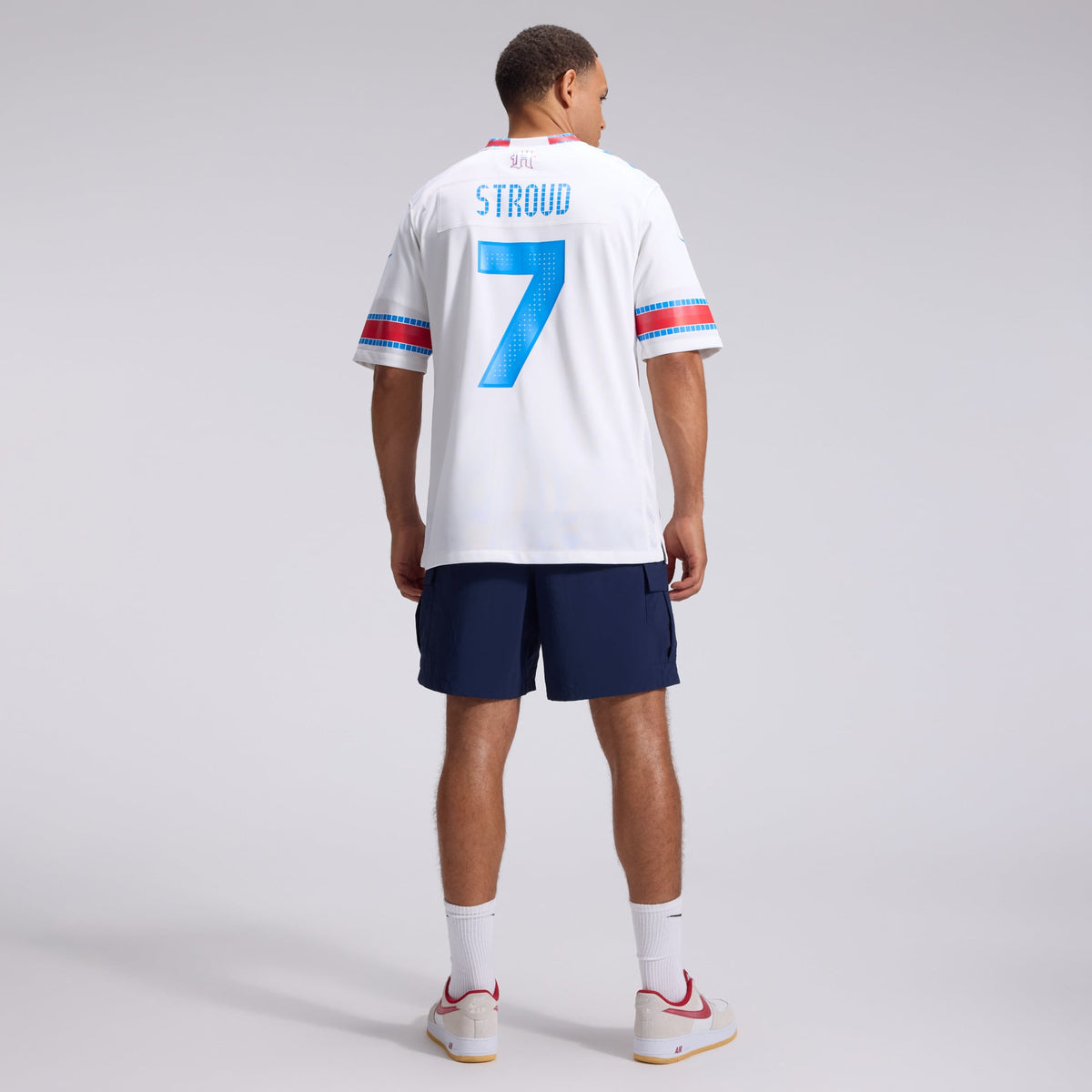 Men's Houston Texans C J Stroud White 2026 Rivalries Collection Jersey