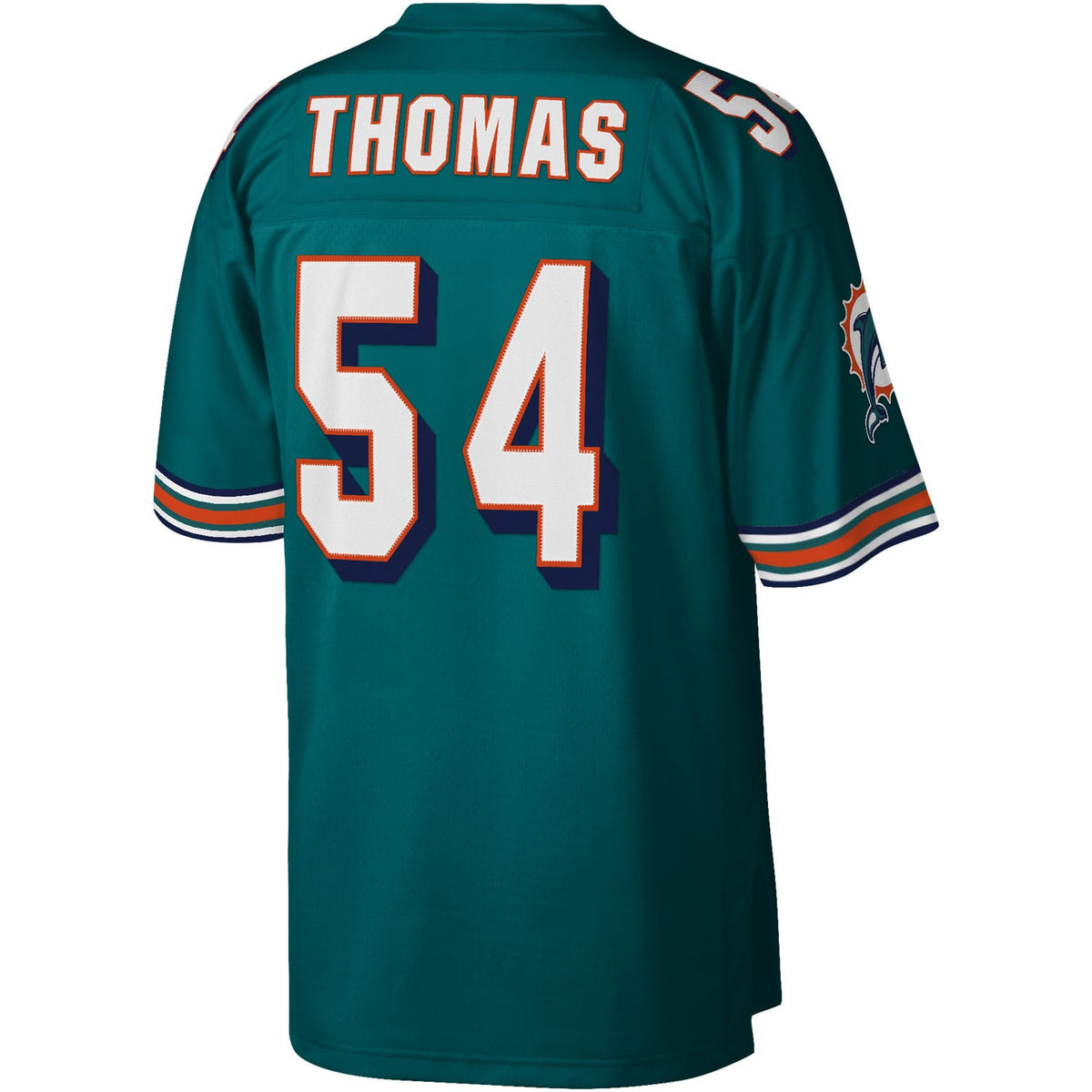 Men's Miami Dolphins Zach Thomas Aqua Legacy Replica Jersey