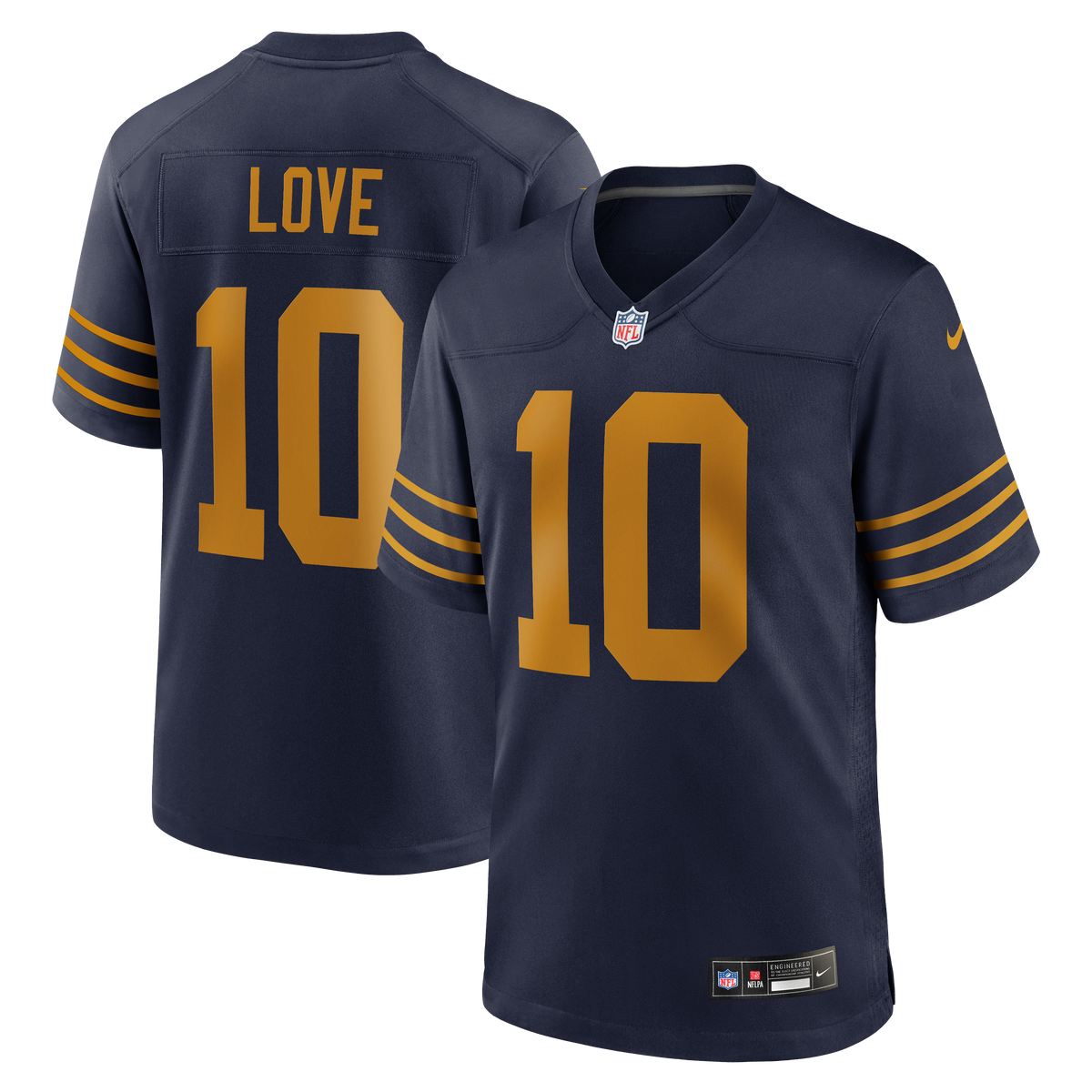 Men's Green Bay Packers Love White Jersey