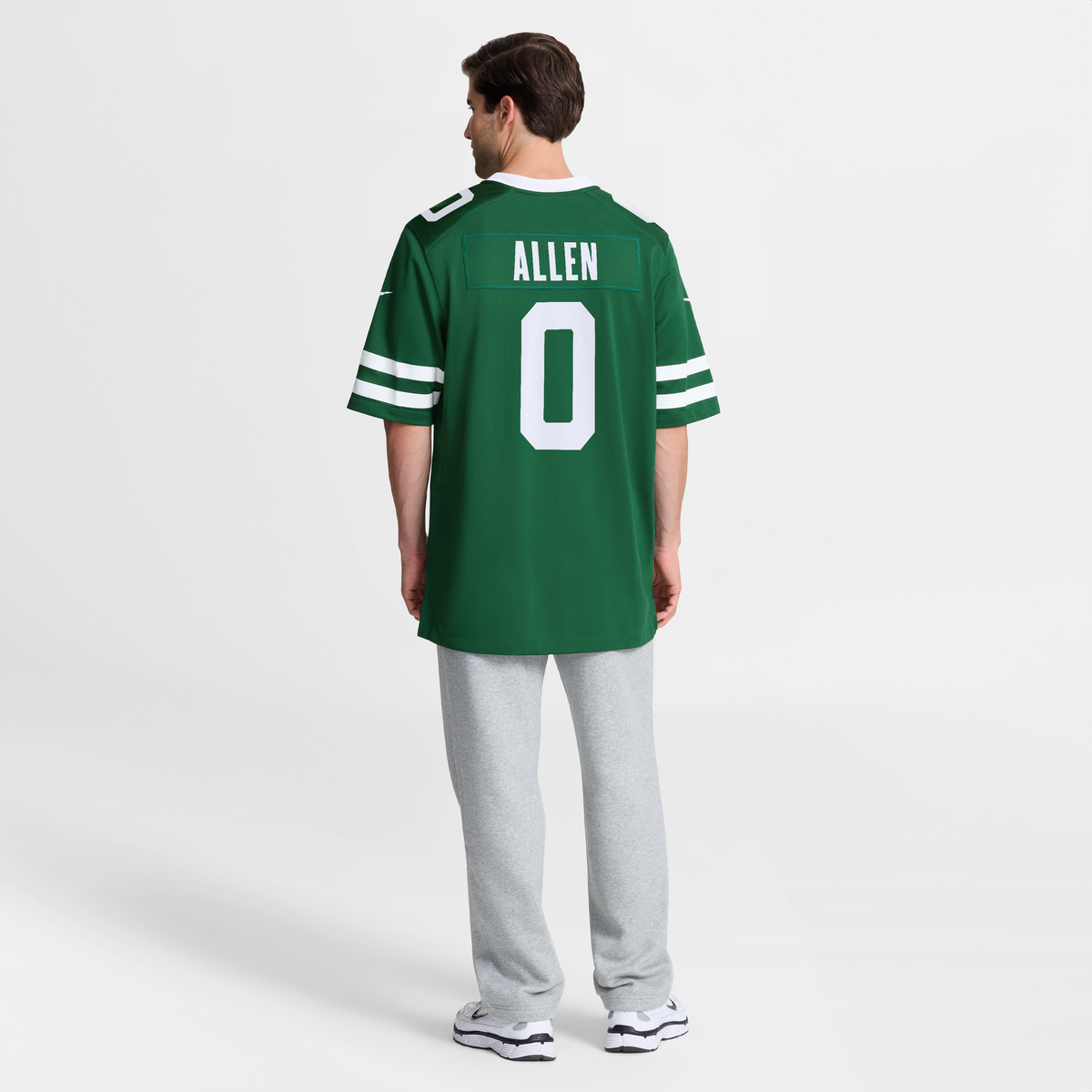 Men's New York Jets Braelon Allen Legacy Green Jersey