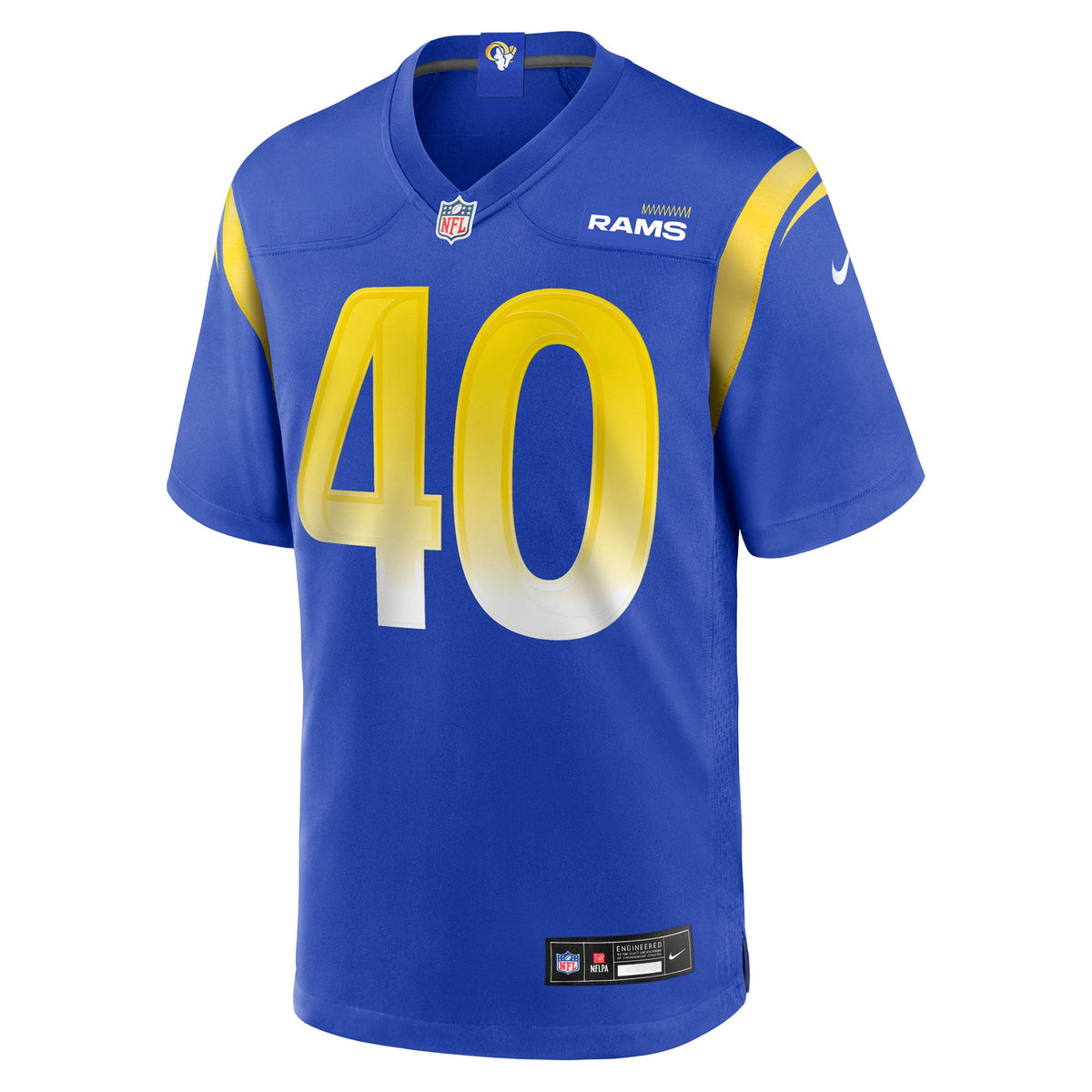 Men's Los Angeles Rams Jesse Luketa Royal Team Jersey