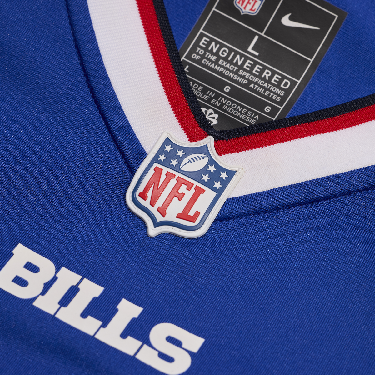 Men's Buffalo Bills Michael Hoecht Royal Team Jersey