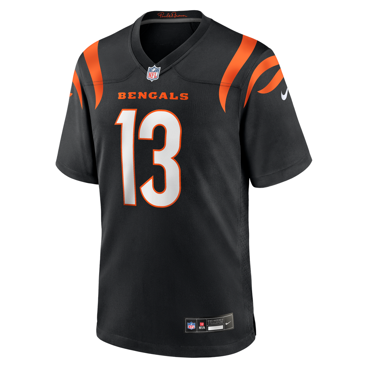 Men's Cincinnati Bengals Ken Riley Black Retired Player Jersey
