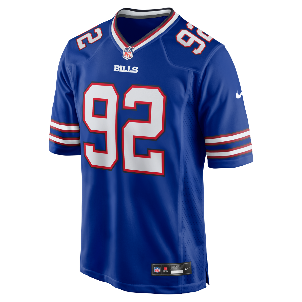 Men's Buffalo Bills Zane Durant Royal Team Jersey