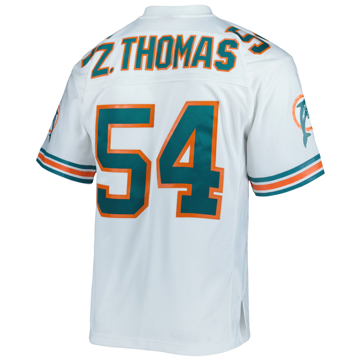 Men's Miami Dolphins Zach Thomas Aqua Legacy Replica Jersey