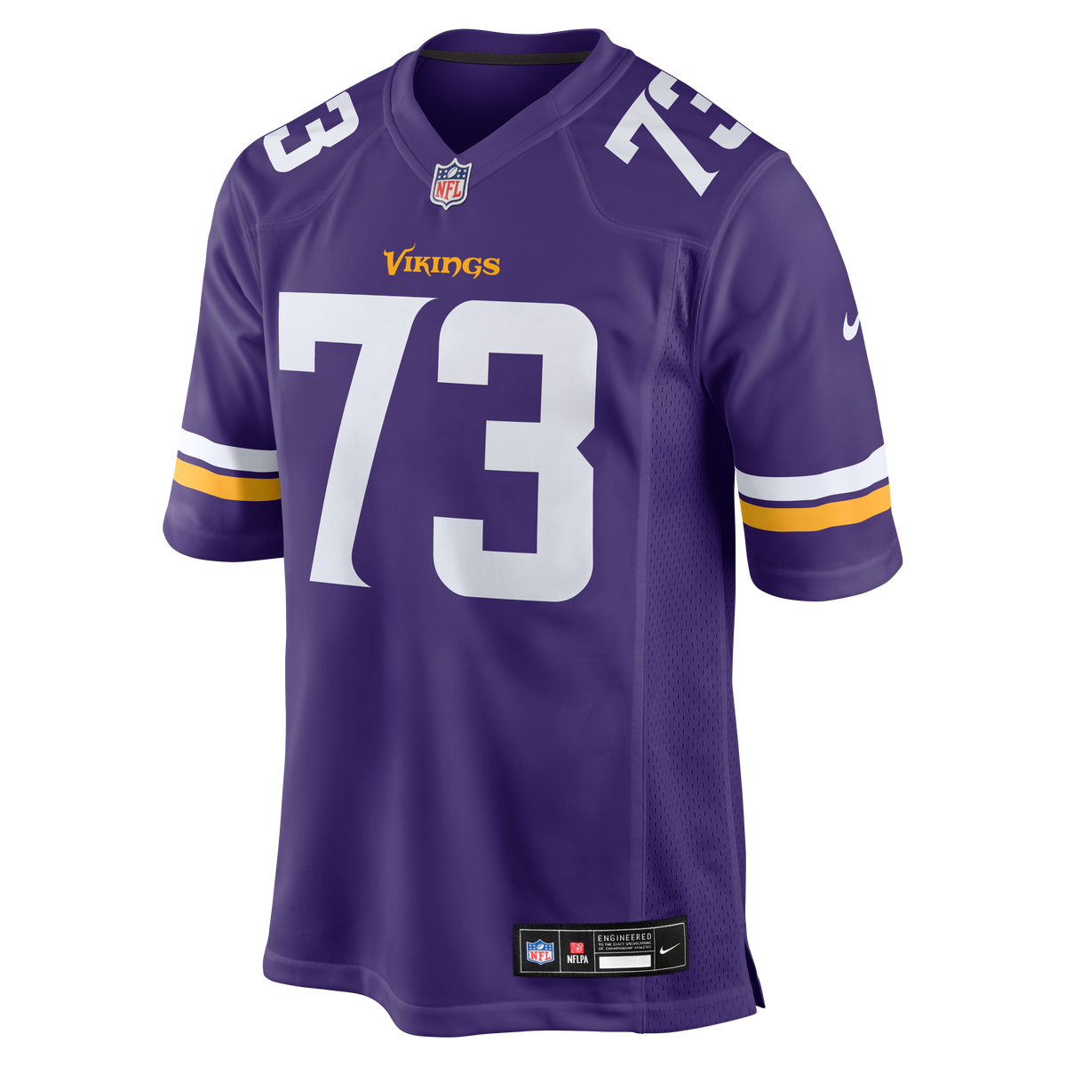 Men's Minnesota Vikings Walter Rouse Purple Team Jersey