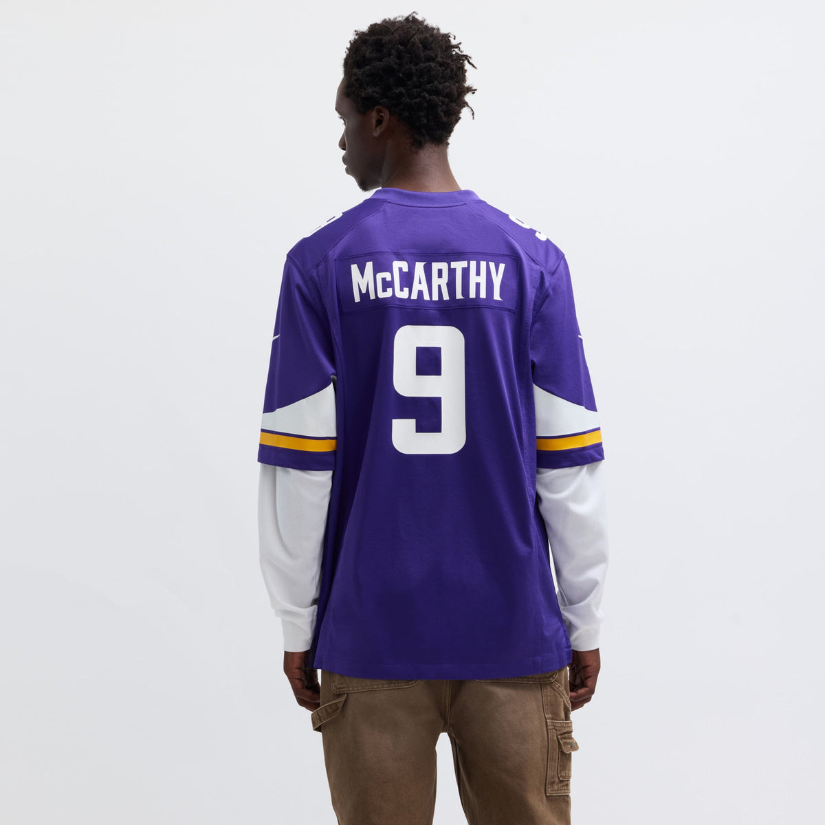Men's Minnesota Vikings J J McCarthy Purple Player Jersey