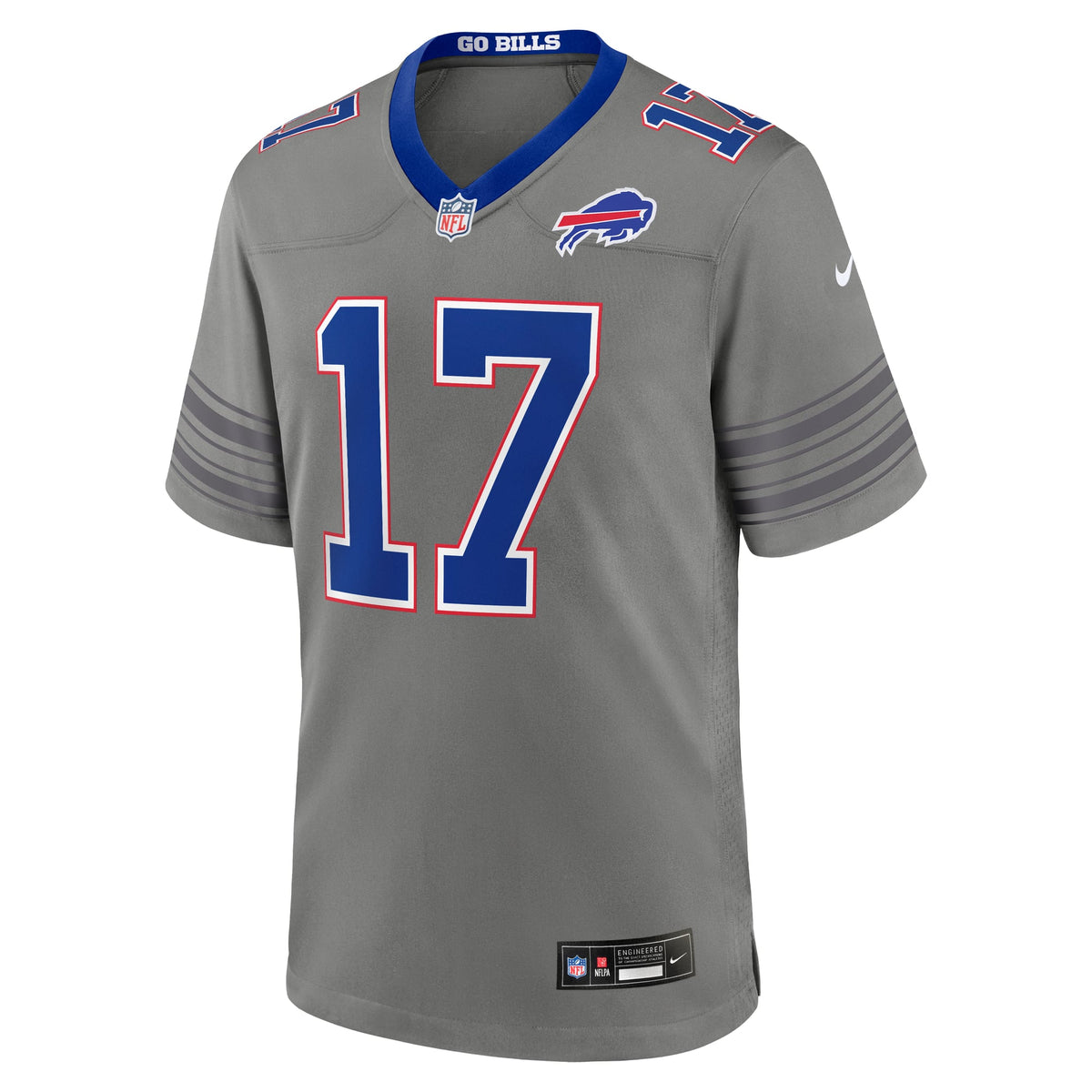 Men's Buffalo Bills Josh Allen Royal Team Game Player Jersey