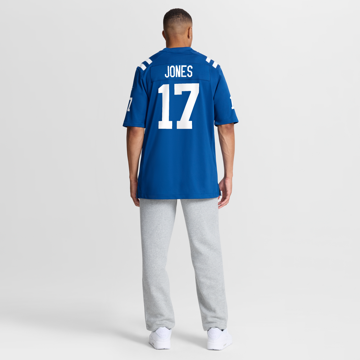 Men's Indianapolis Colts Daniel Jones Royal Team Jersey