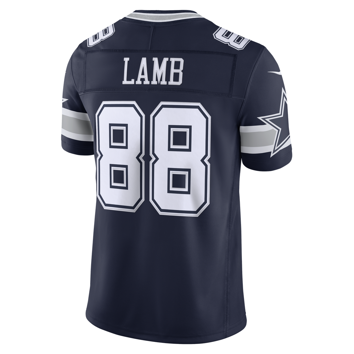 Men's Dallas Cowboys CeeDee Lamb Navy Team Stitched Jersey