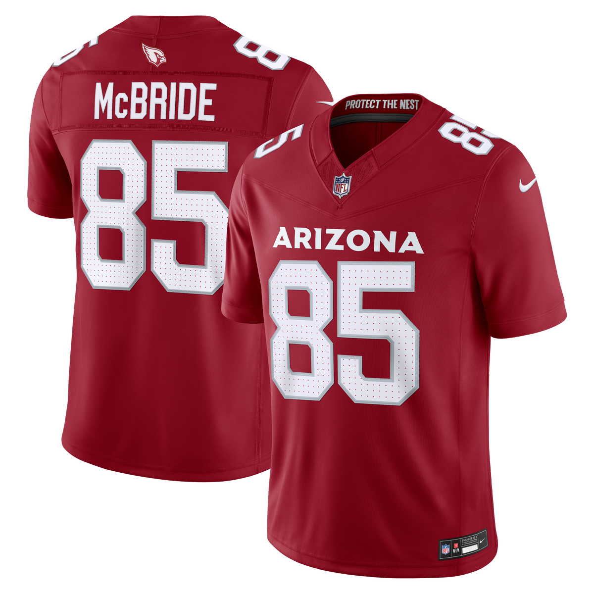 Men's Arizona Cardinals Trey McBride White Stitched Jersey