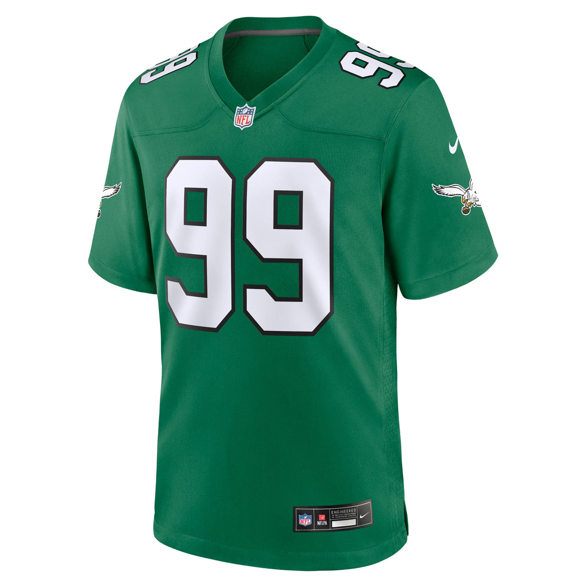 Men's Philadelphia Eagles Jerome Brown Kelly Green Retired Player Alternate Jersey