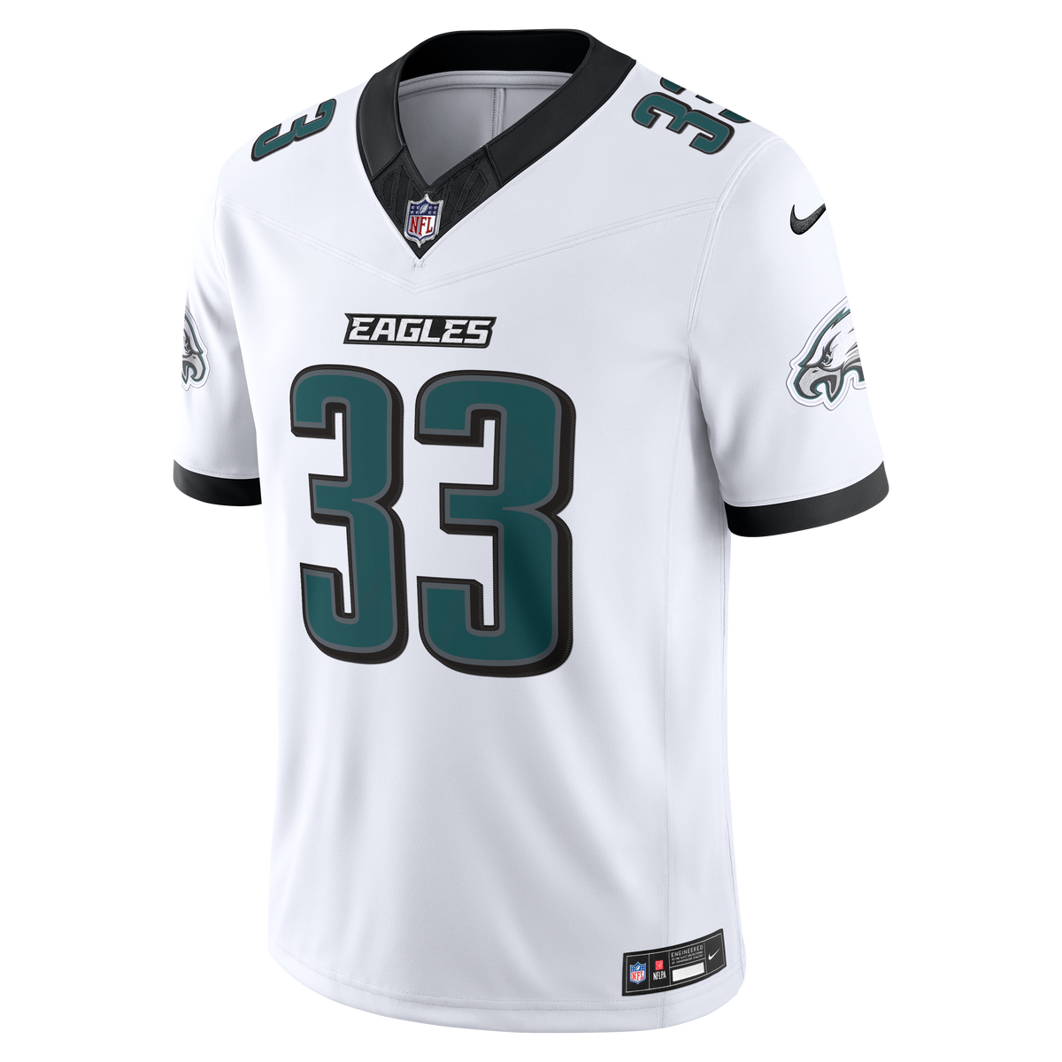 Men's Philadelphia Eagles Cooper DeJean White Stitched Jersey