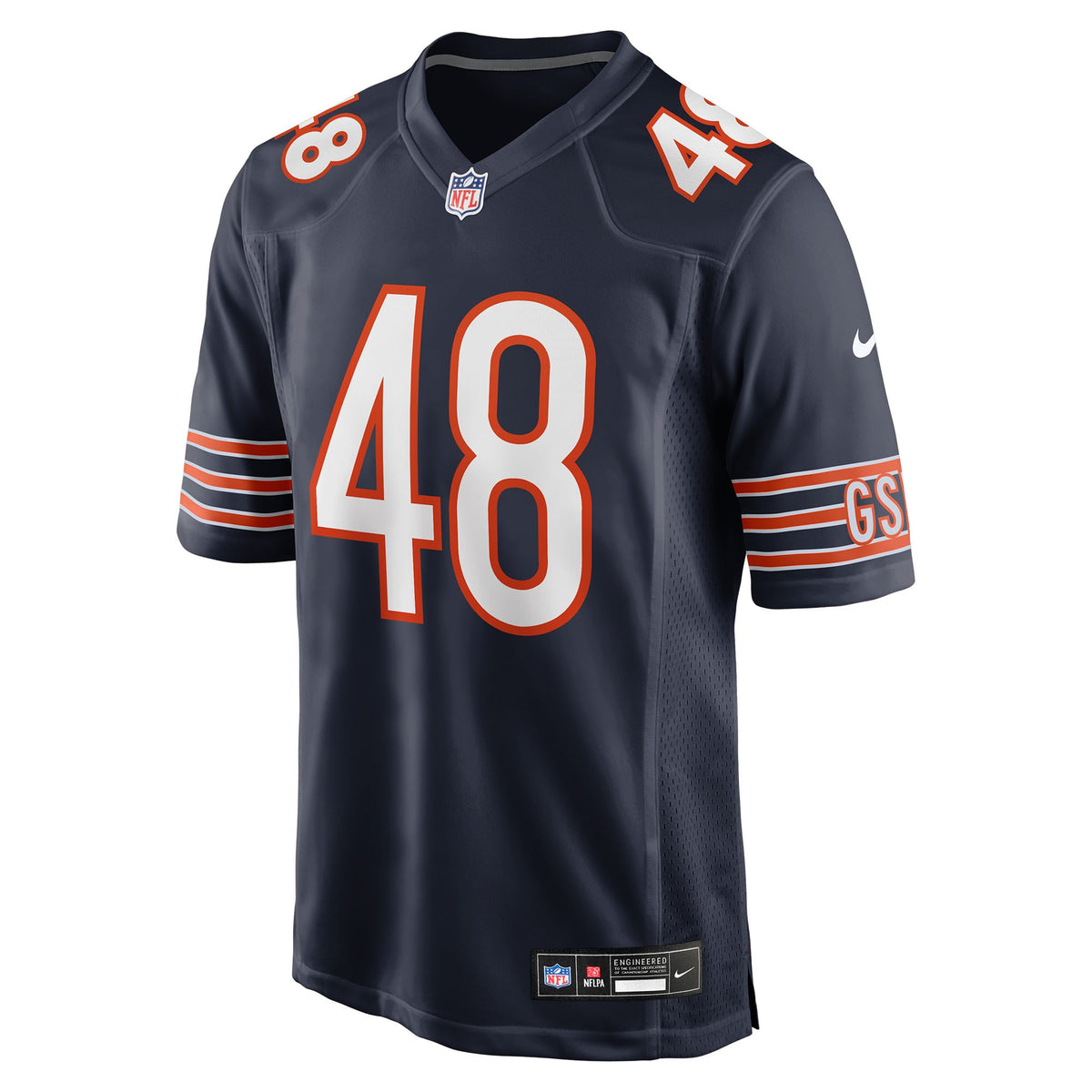 Men's Chicago Bears D'Marco Jackson Navy Team Jersey
