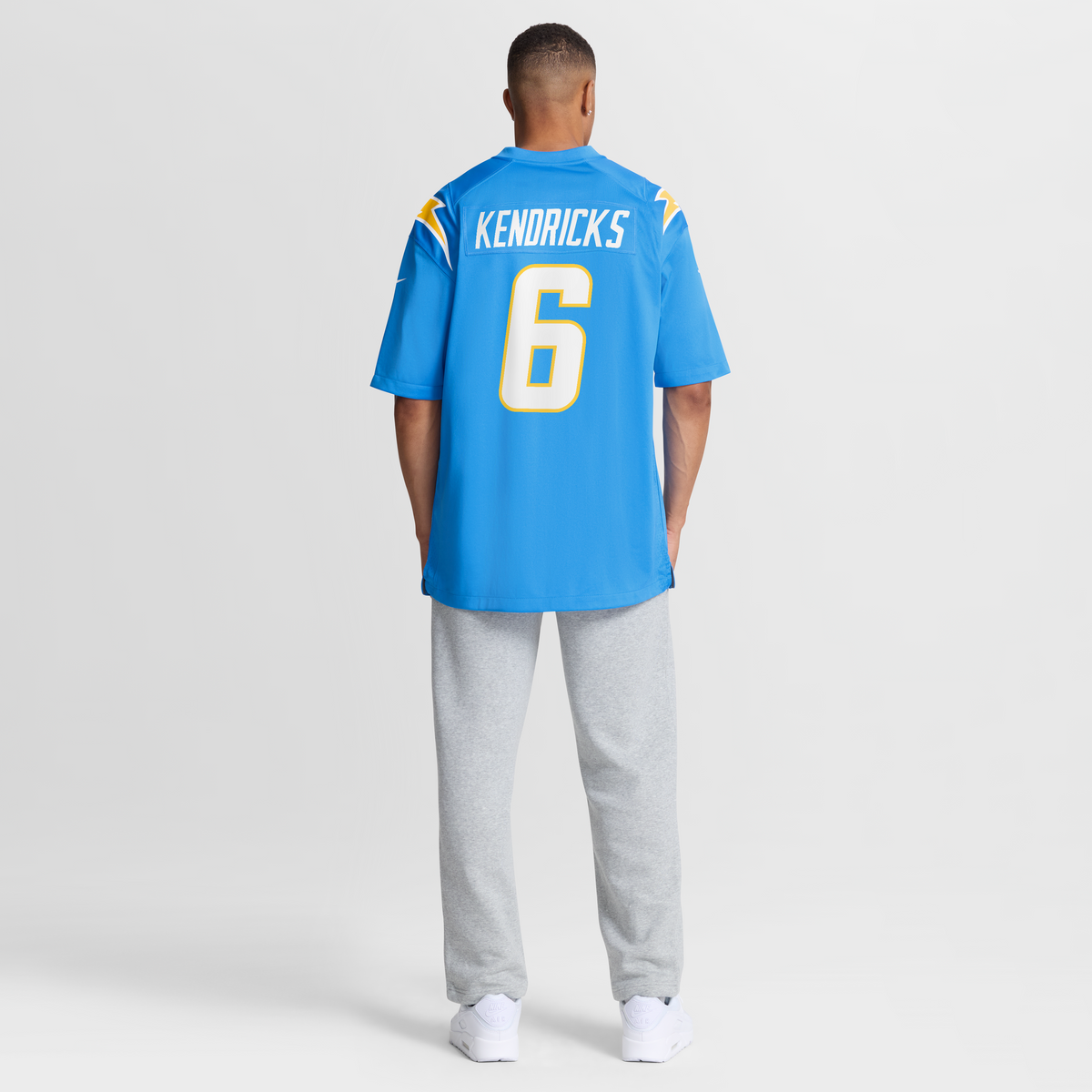 Men's Los Angeles Chargers Eric Kendricks Powder Blue Game Player Jersey