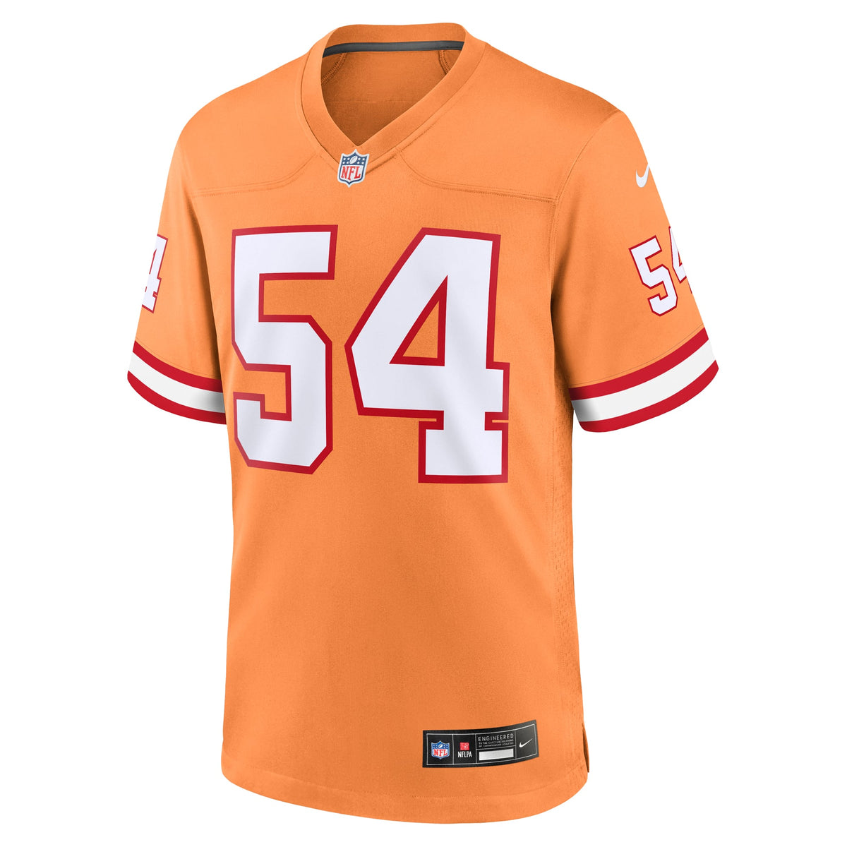 Men's Tampa Bay Buccaneers Lavonte David Orange Throwback Jersey
